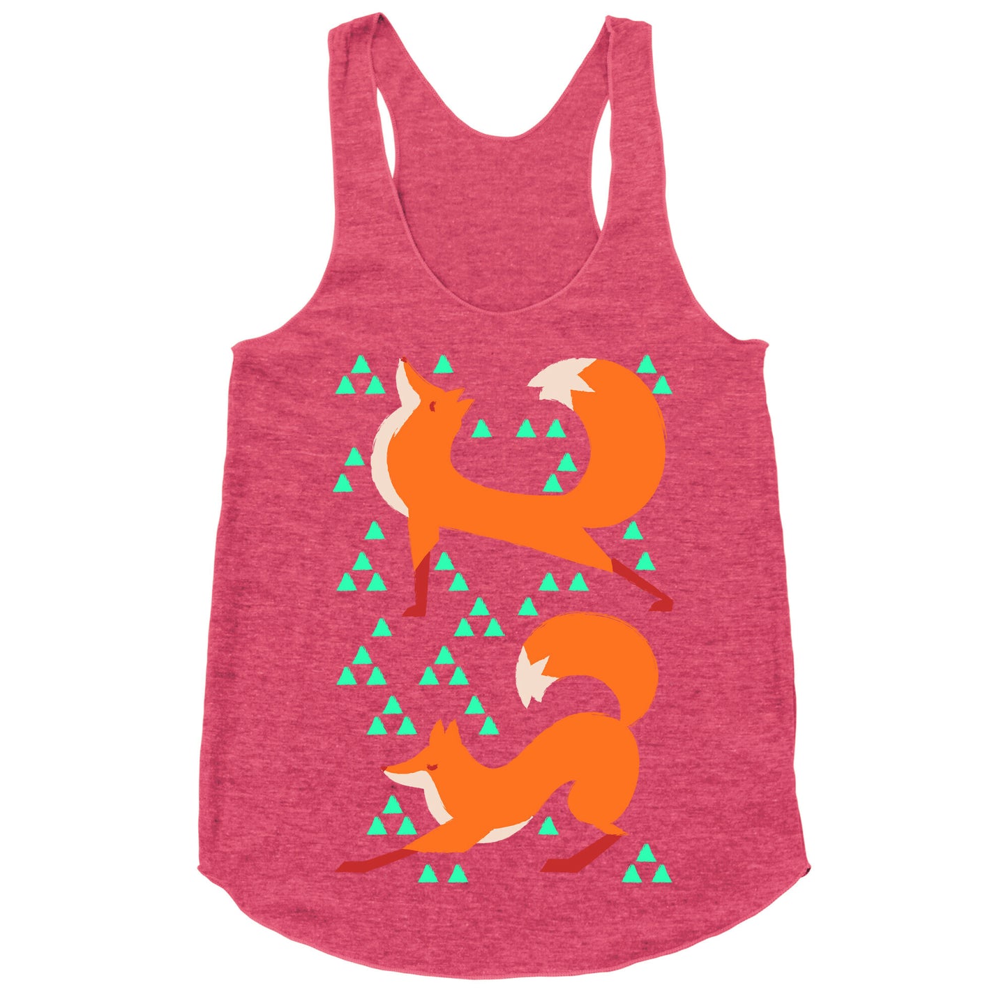 Fox Yoga Racerback Tank