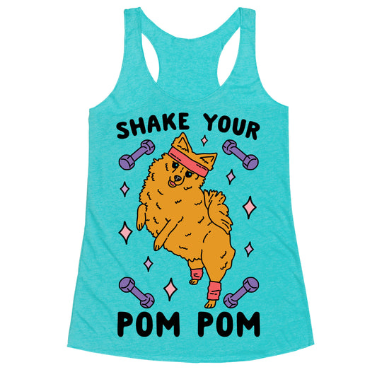 Shake Your Pom Pom Racerback Tank