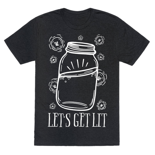 Let's Get Lit Unisex Triblend Tee