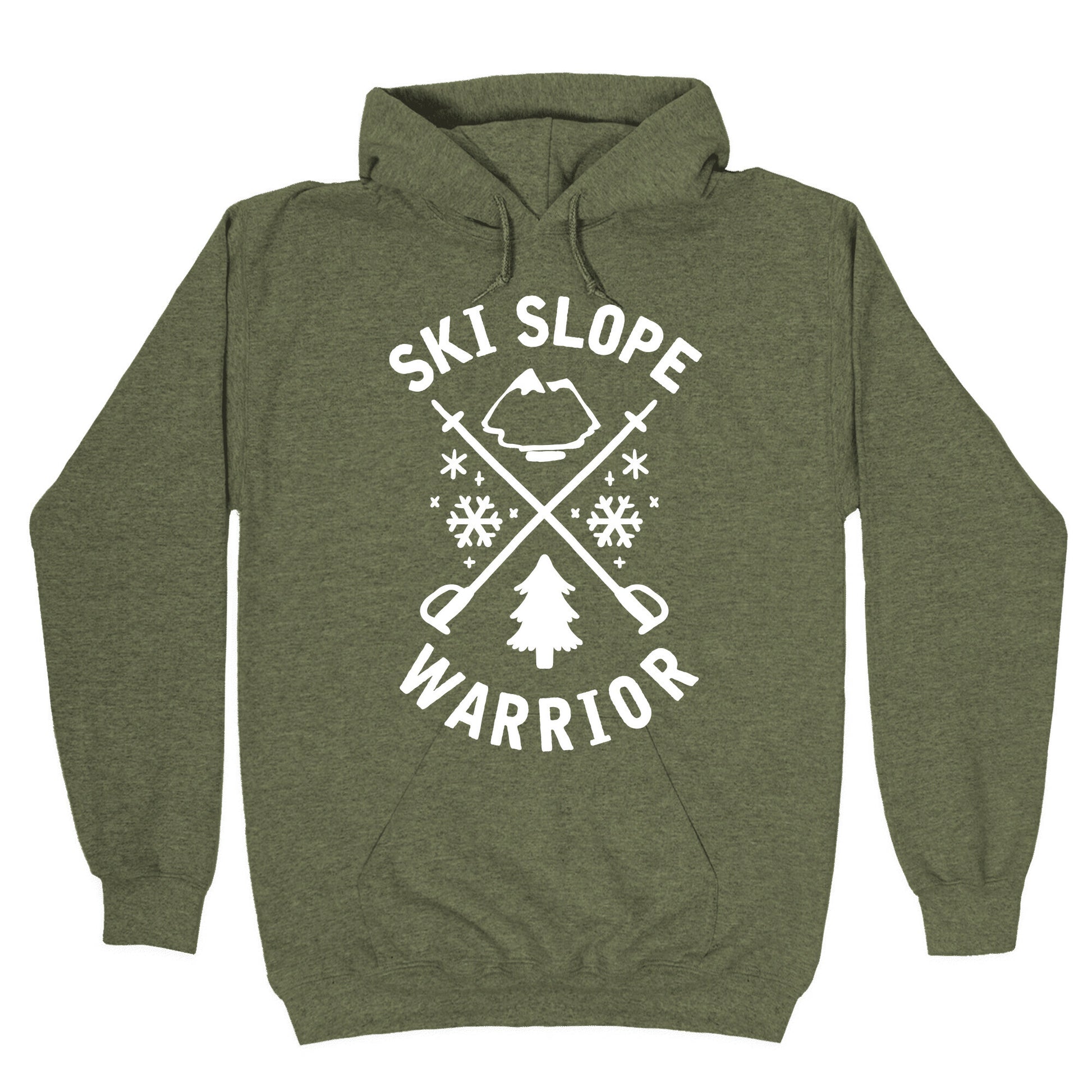 Ski Slope Warrior Hoodie