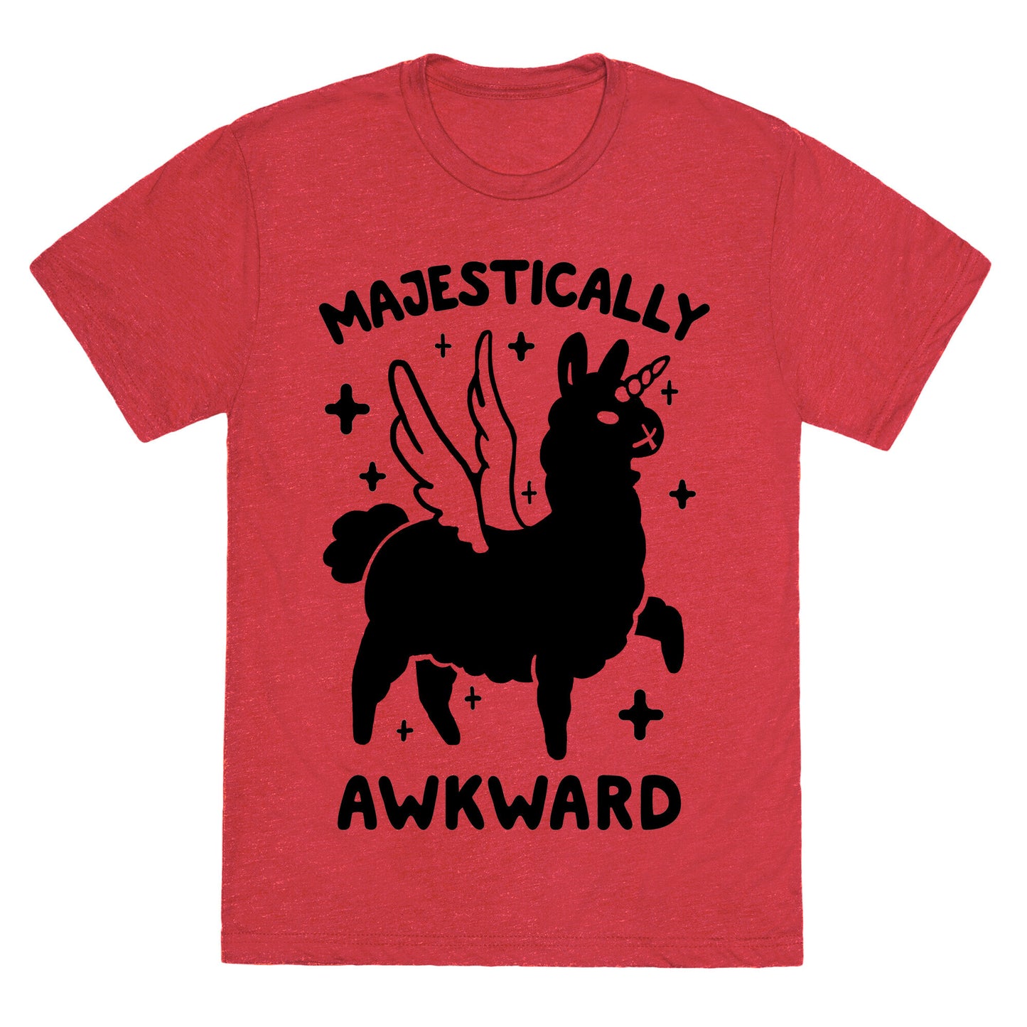 Majestically Awkward Llamicorn Unisex Triblend Tee