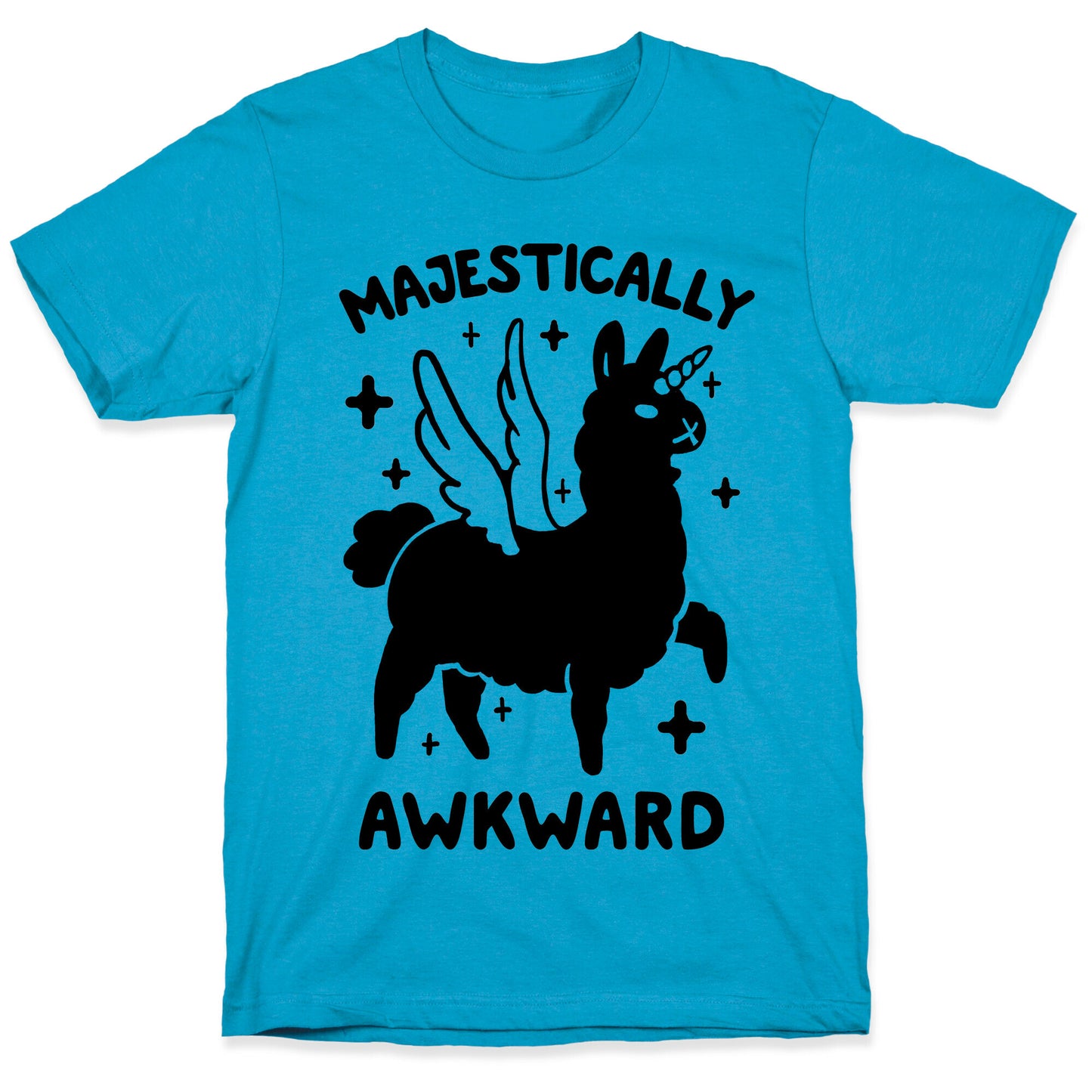Majestically Awkward Llamicorn Unisex Triblend Tee