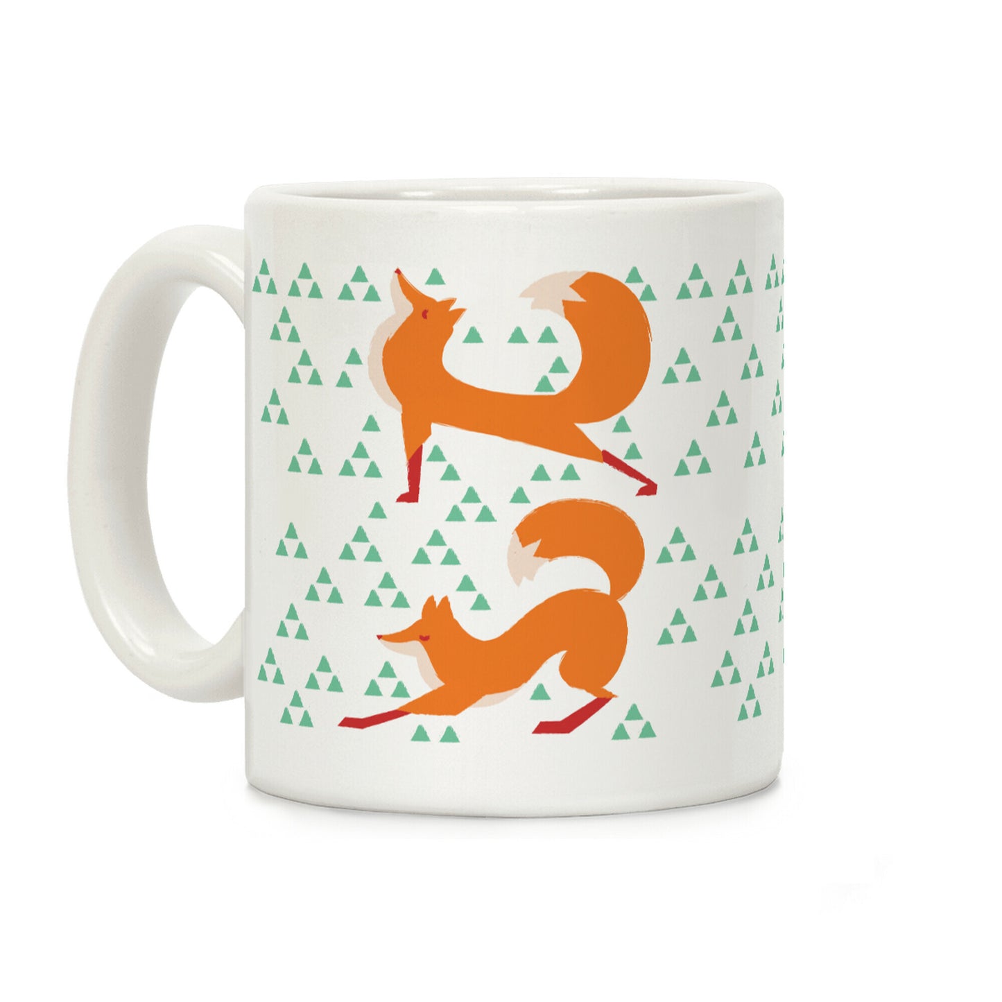 Fox Yoga Coffee Mug