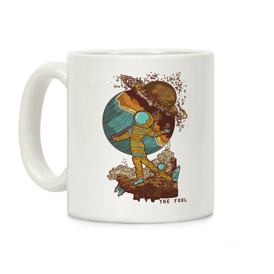 The Fool In Space Coffee Mug