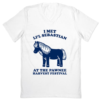 I Met Li'l Sebastian at the Pawnee Harvest Festival V-Neck