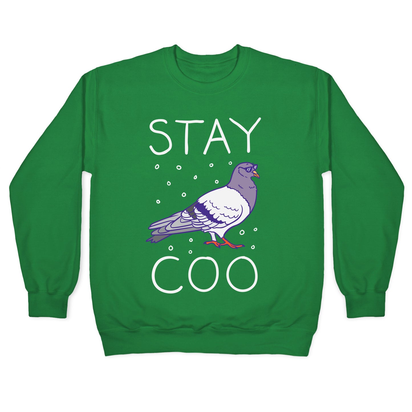Stay Coo Pigeon Crewneck Sweatshirt