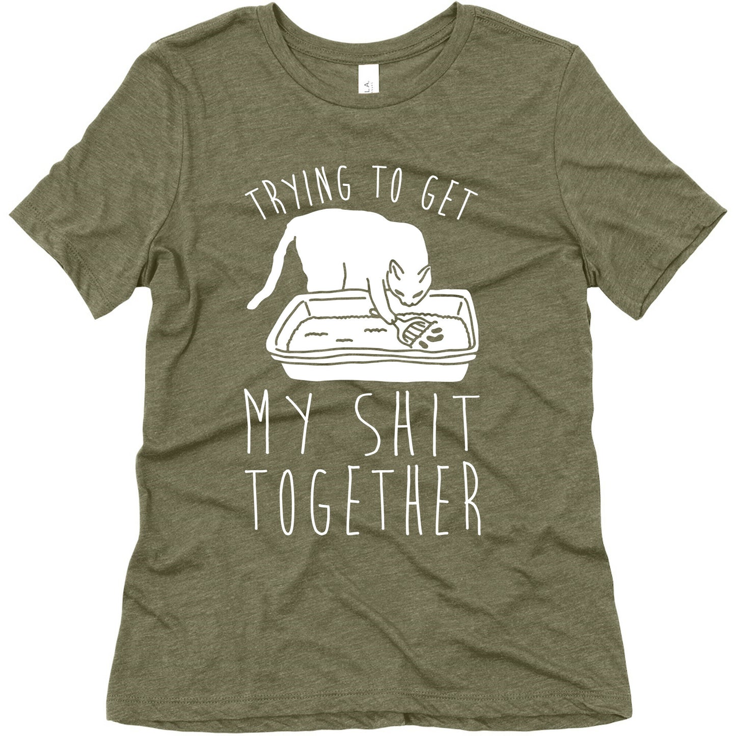 Trying To Get My Shit Together Women's Triblend Tee