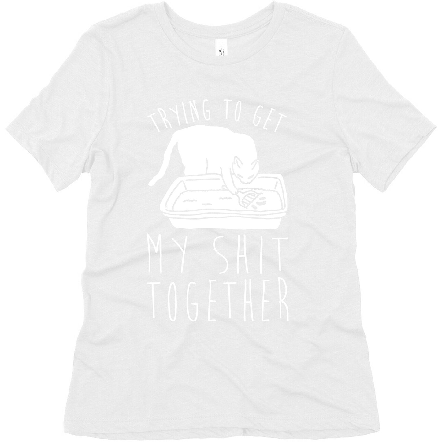 Trying To Get My Shit Together Women's Triblend Tee