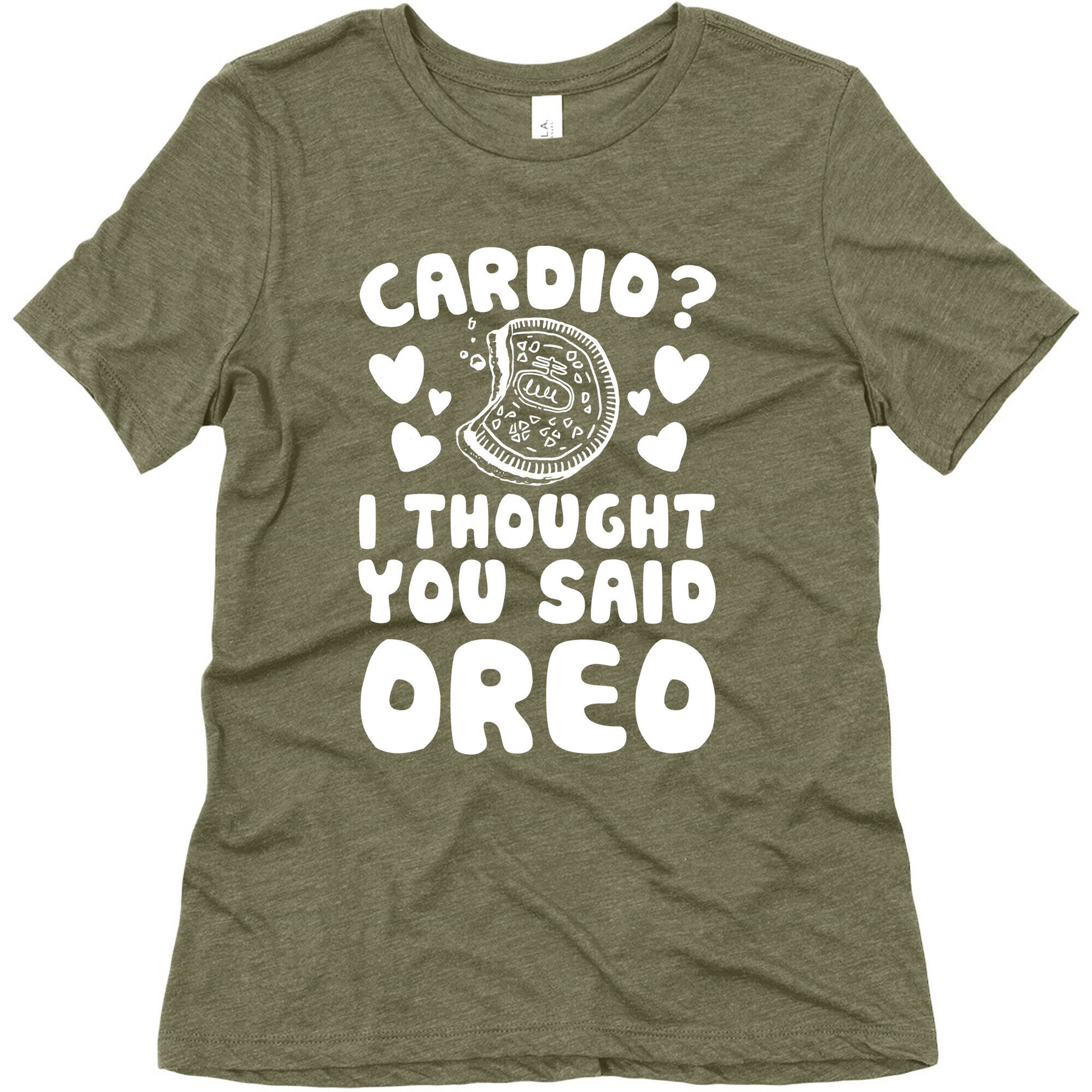 Cardio? I Thought You Said Oreo Women's Triblend Tee