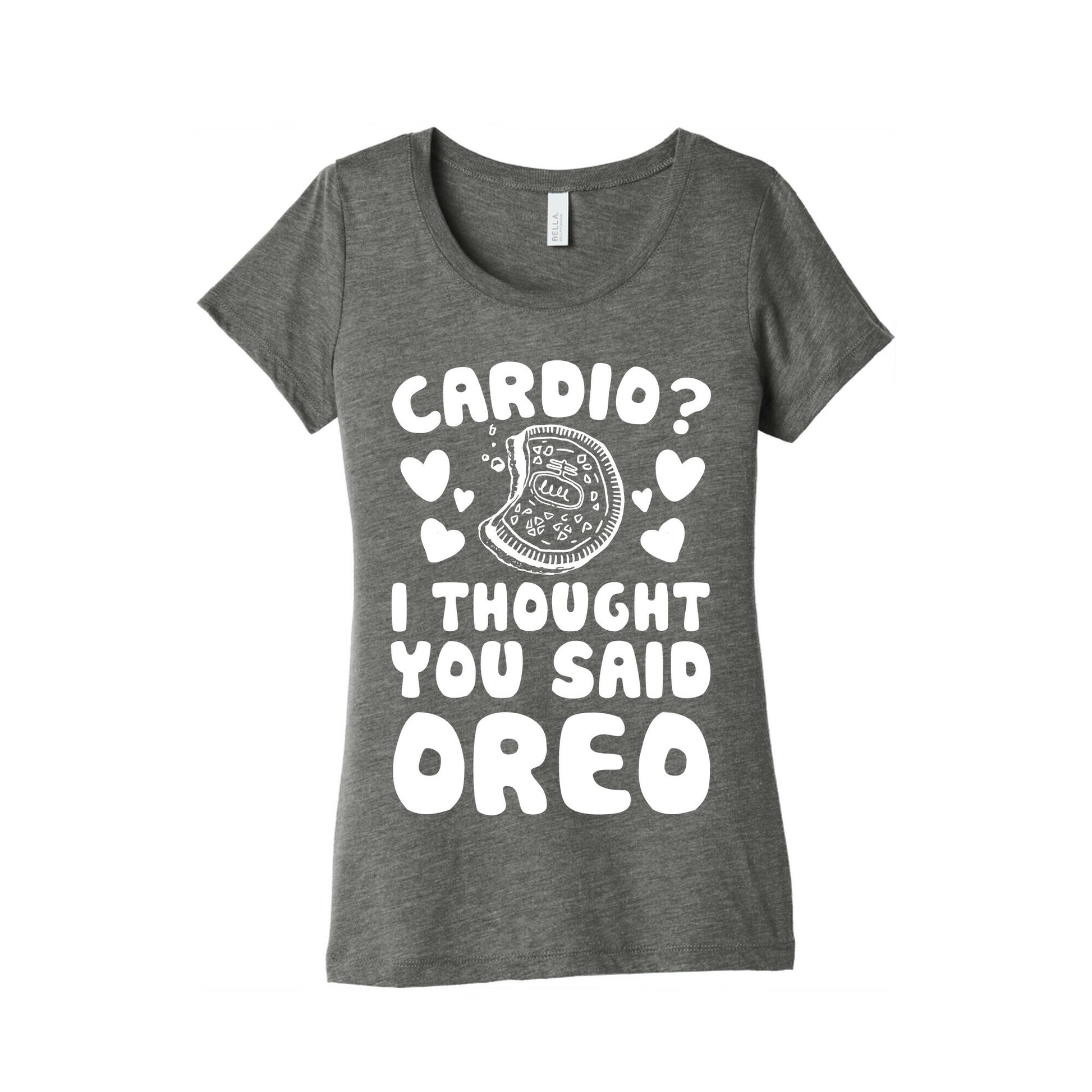 Cardio? I Thought You Said Oreo Women's Triblend Tee
