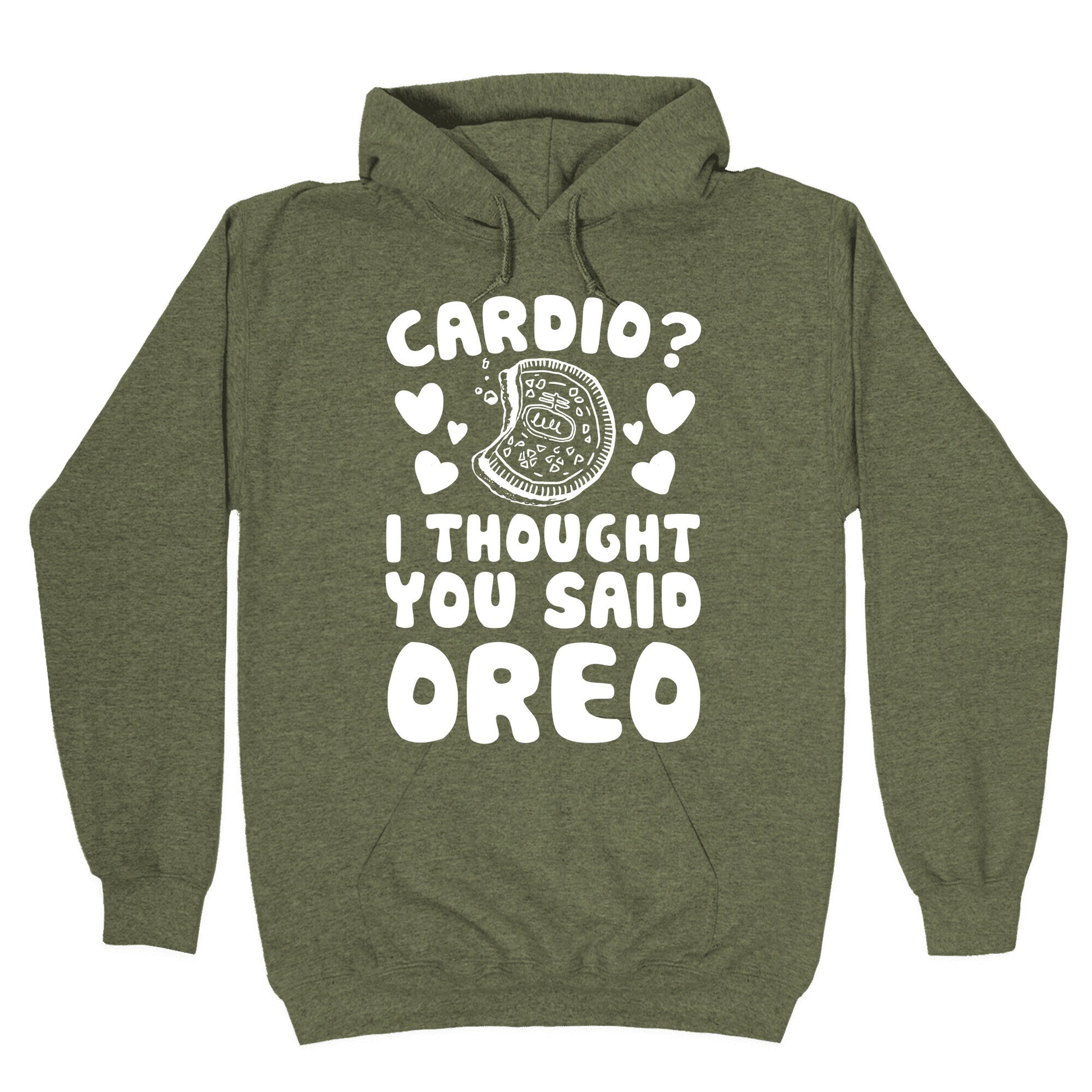 Cardio? I Thought You Said Oreo Hoodie
