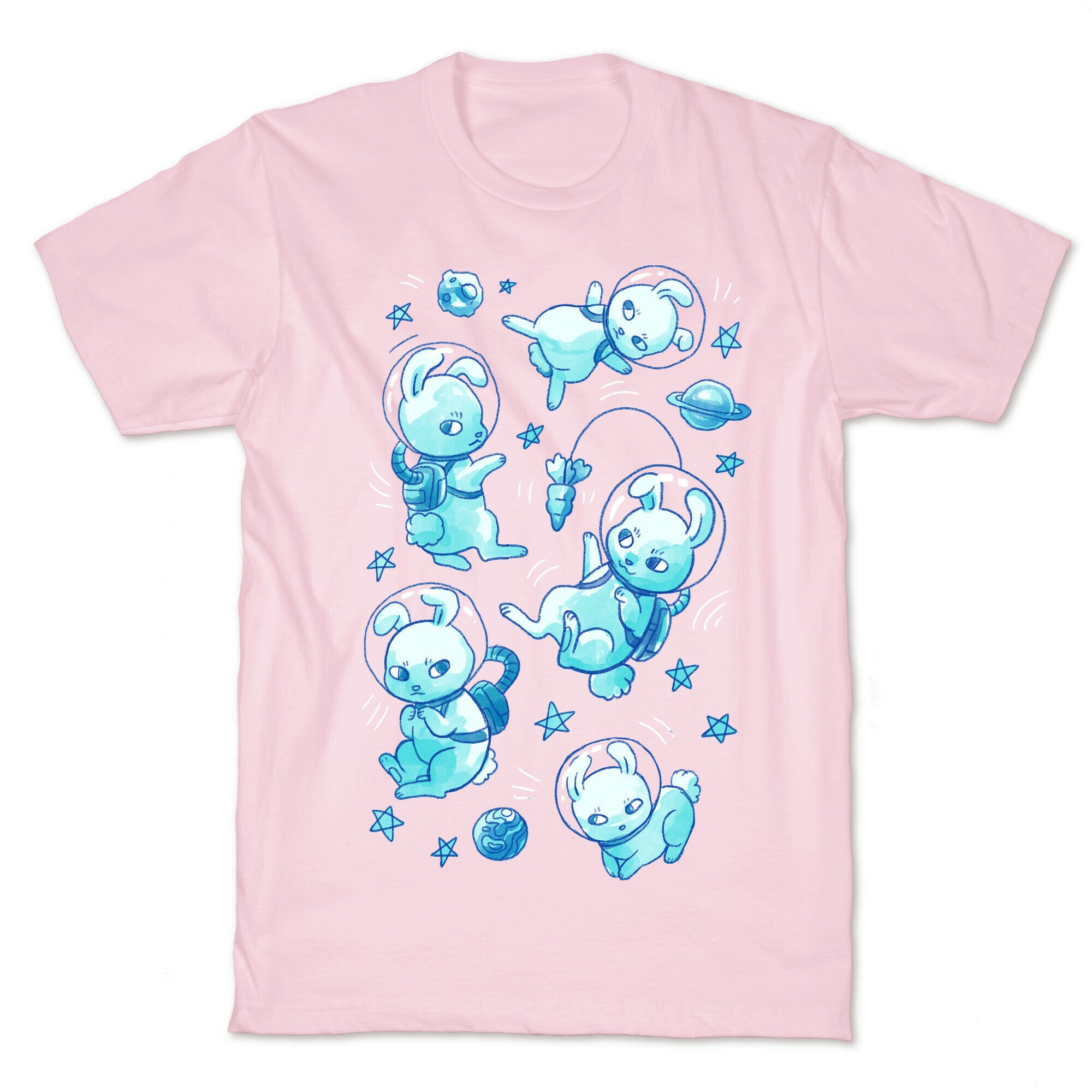 Bunnies In Space T-Shirt