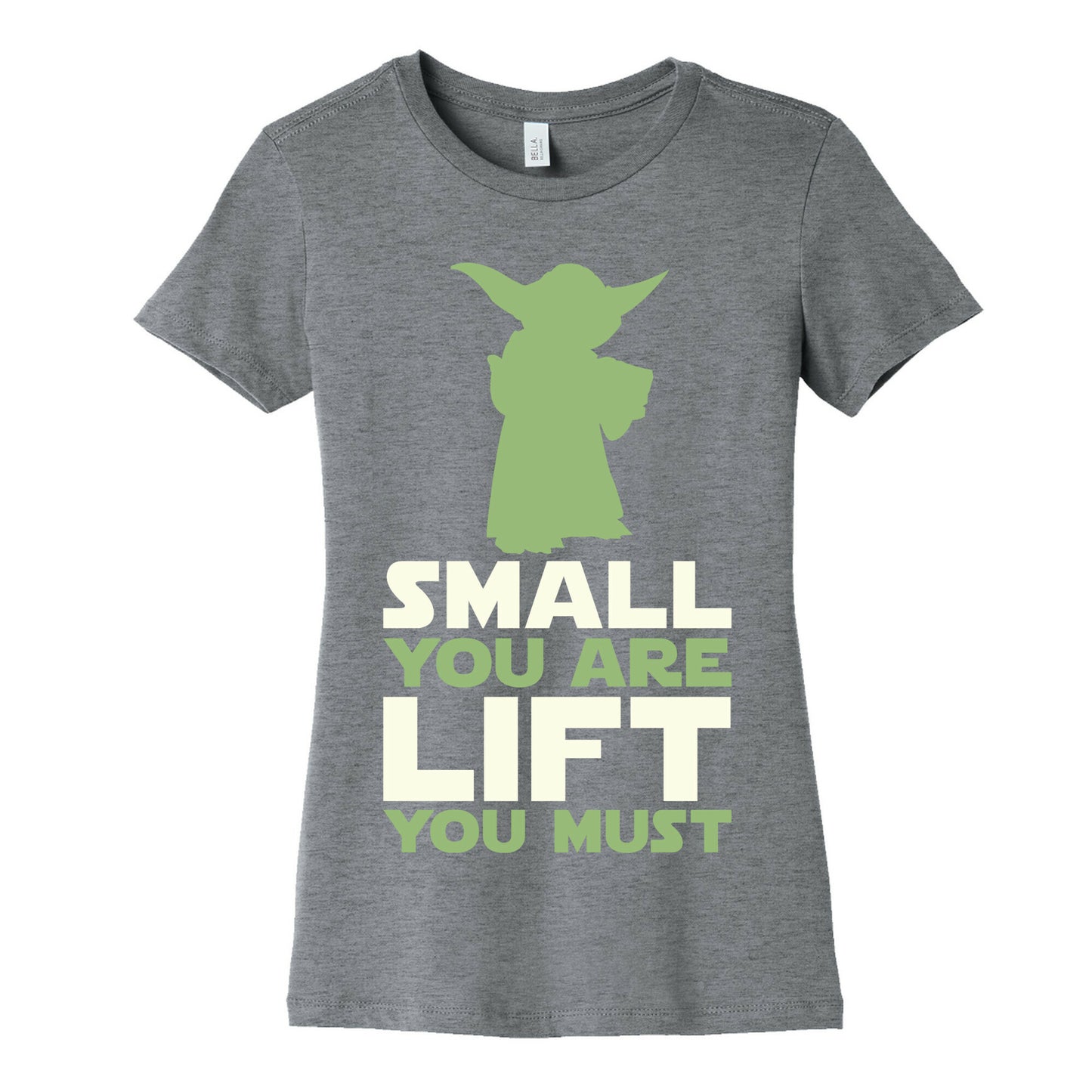 Small You Are Lift You Must Women's Cotton Tee