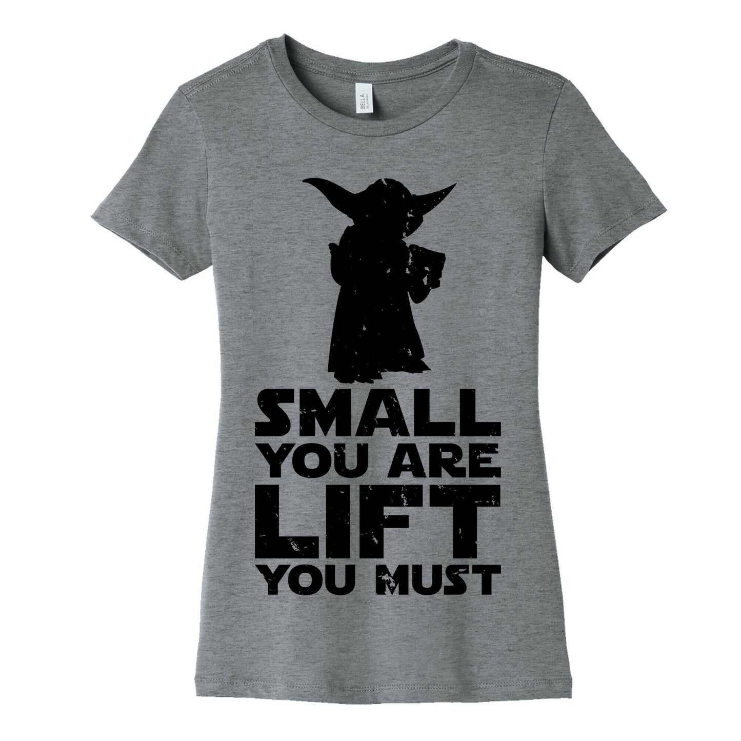 Small You Are Lift You Must Women's Cotton Tee