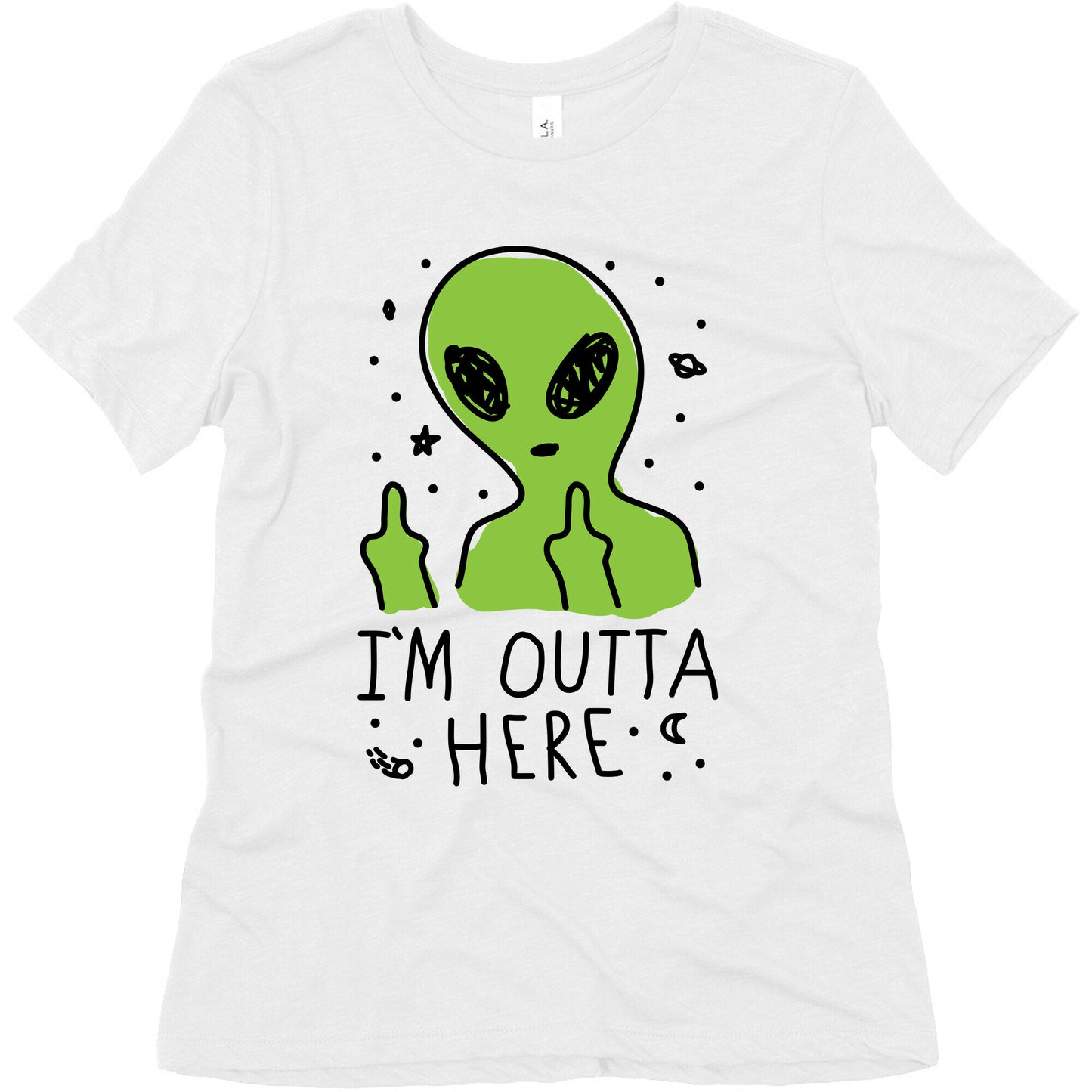I'm Outta Here Alien Women's Triblend Tee