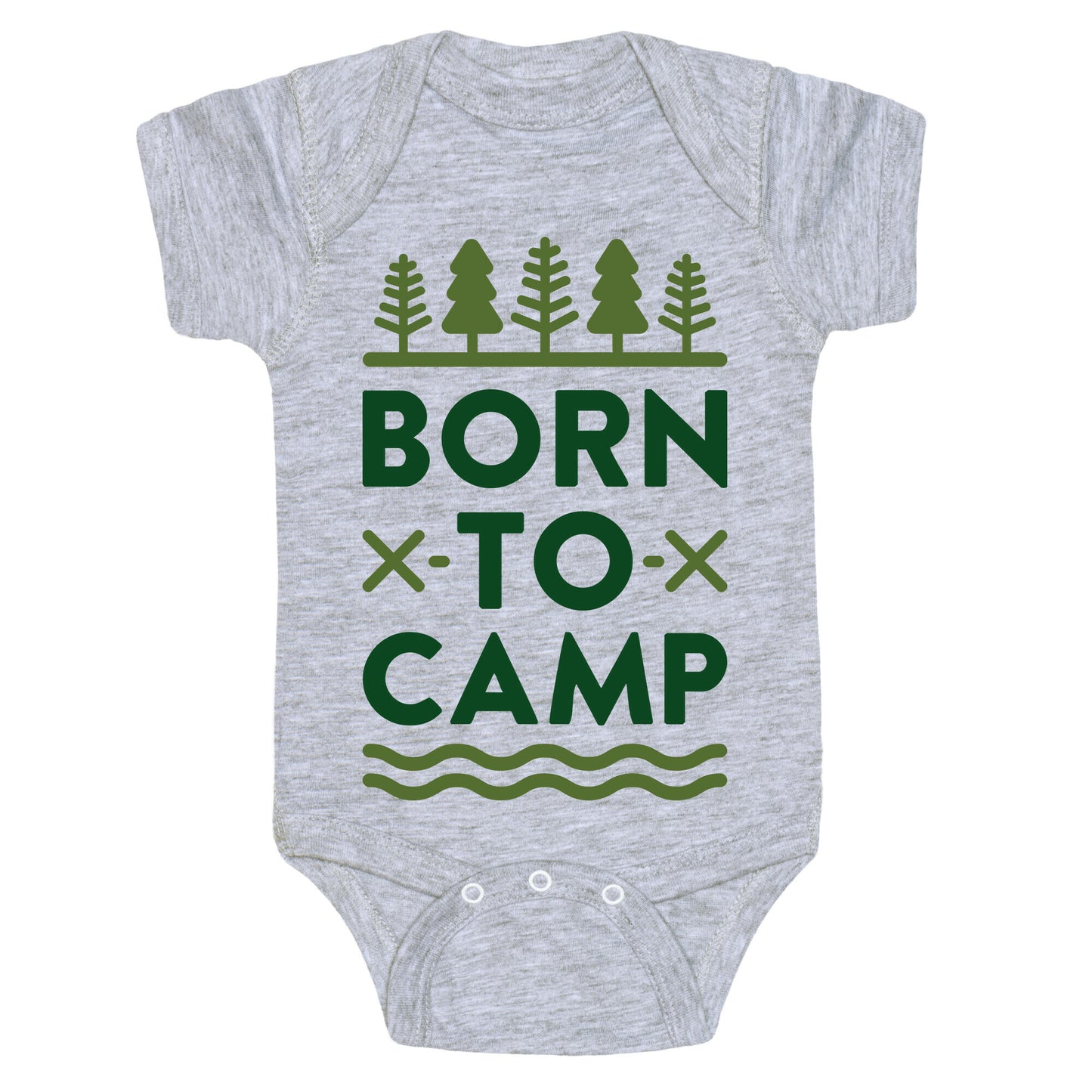 Born To Camp Baby One Piece