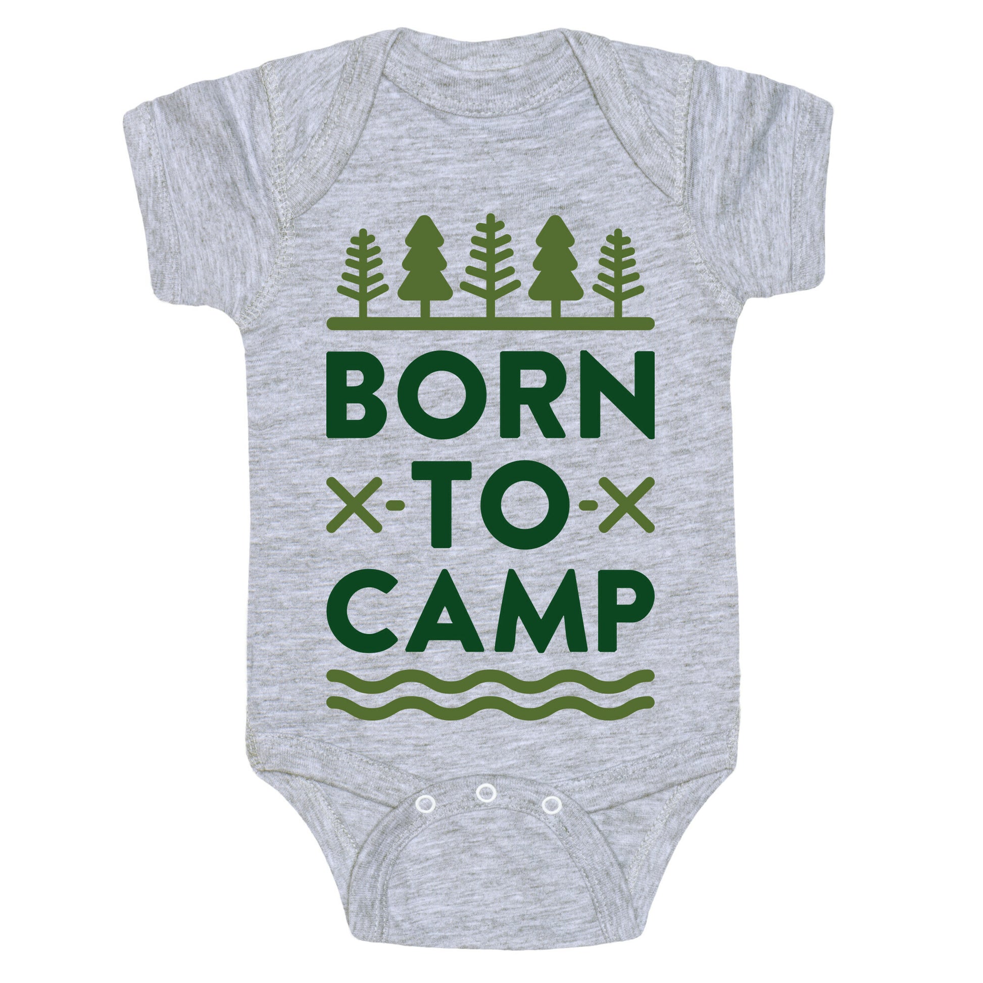 Born To Camp Baby One Piece