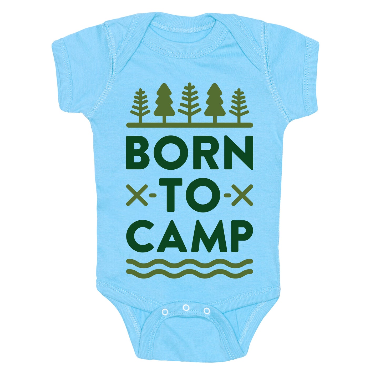 Born To Camp Baby One Piece