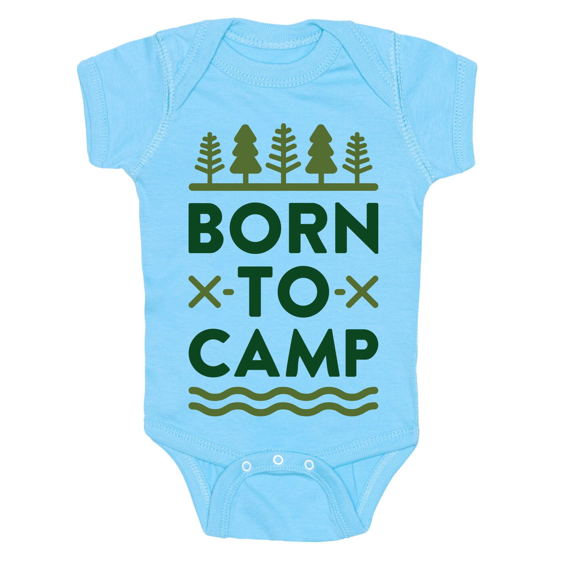 Born To Camp Baby One Piece