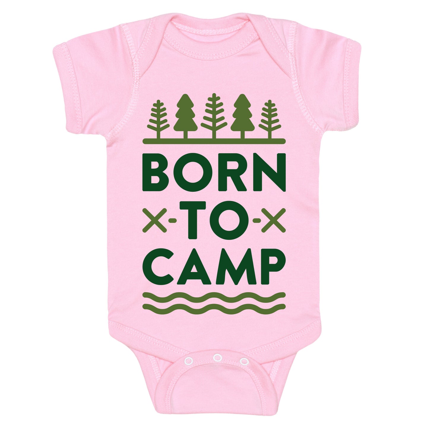 Born To Camp Baby One Piece