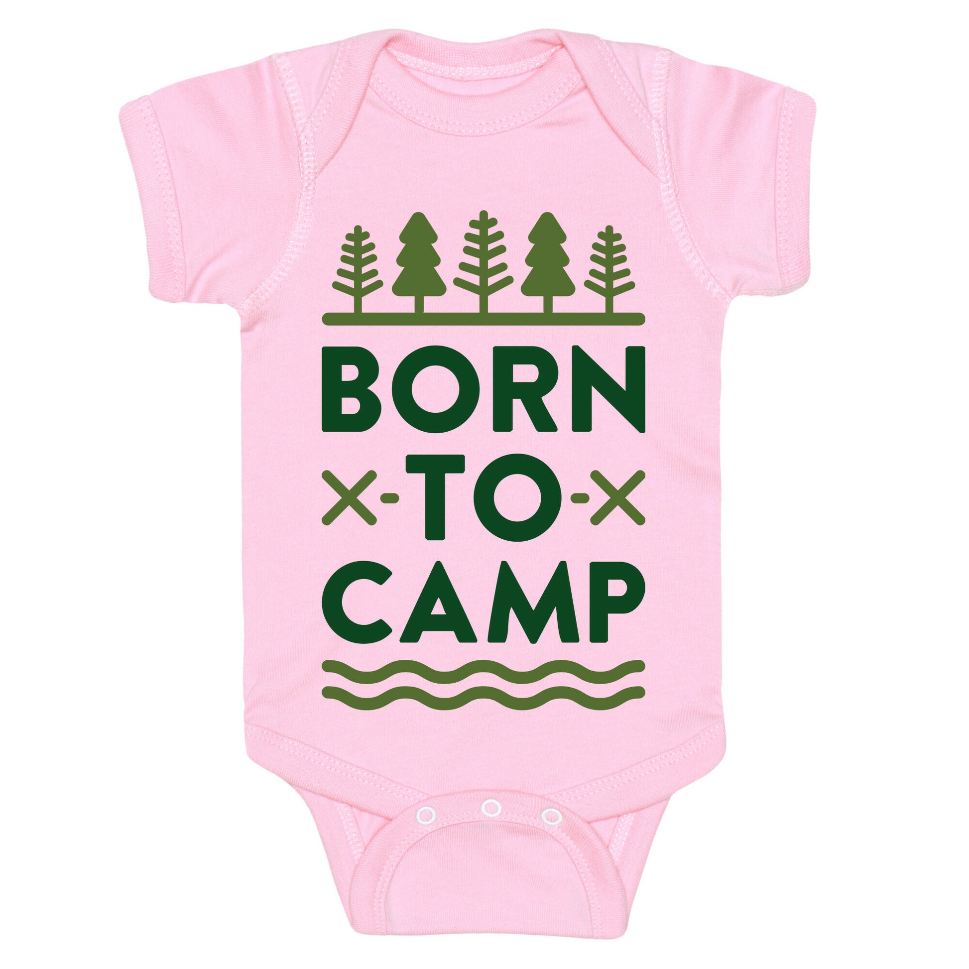 Born To Camp Baby One Piece