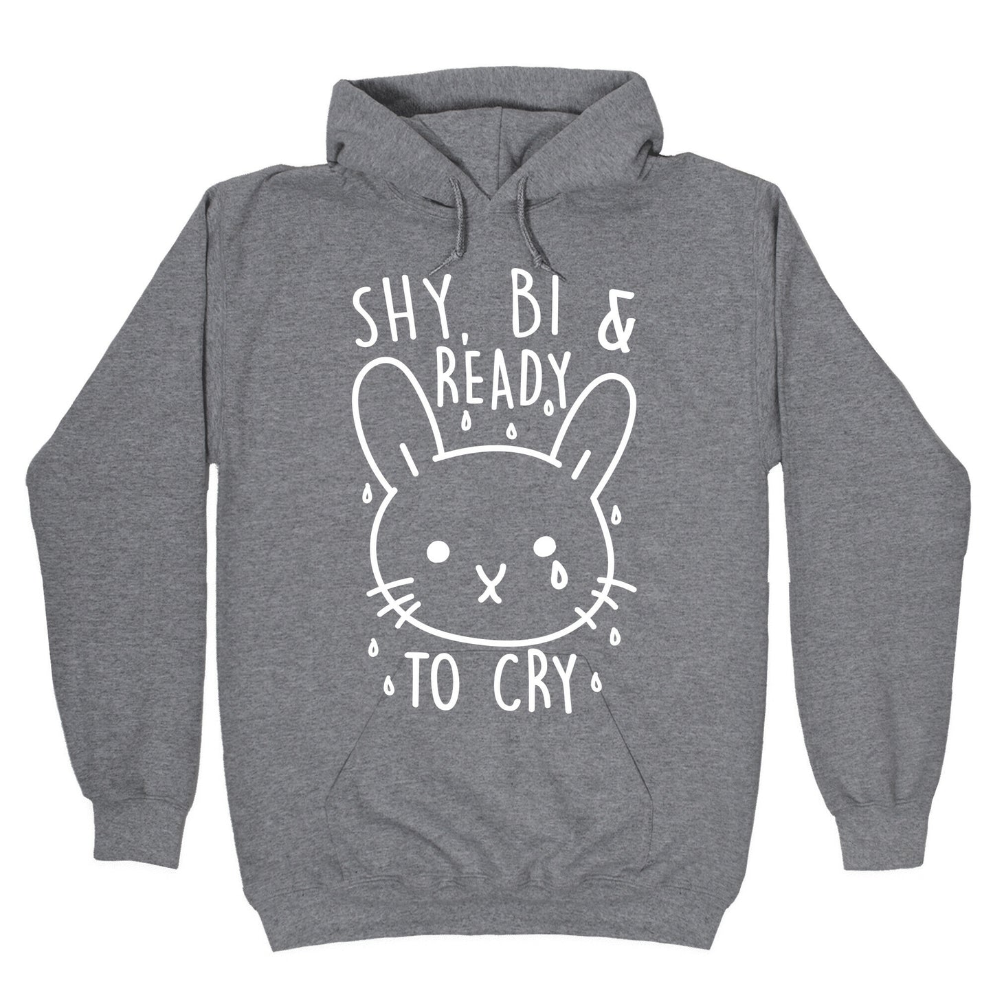 Shy, Bi and Ready To Cry Hoodie