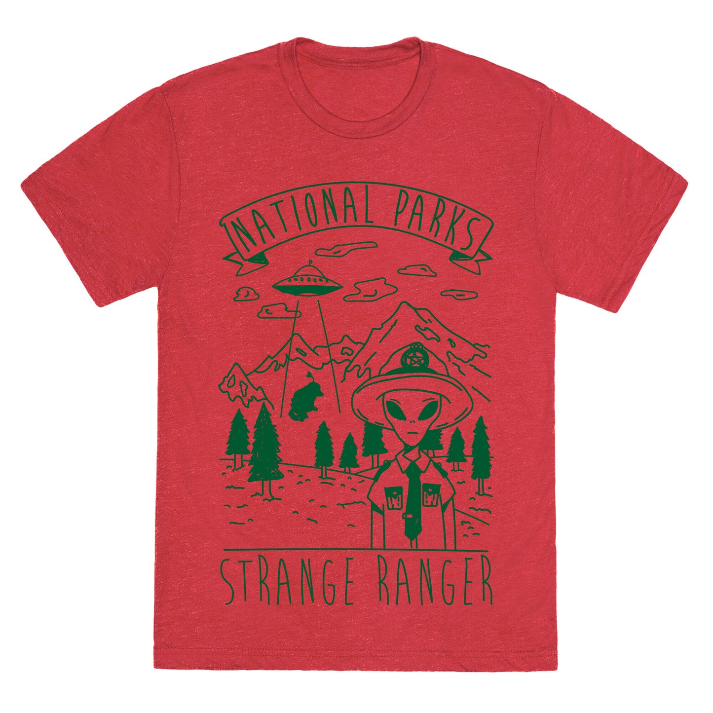 Strange Ranger Unisex Triblend Tee