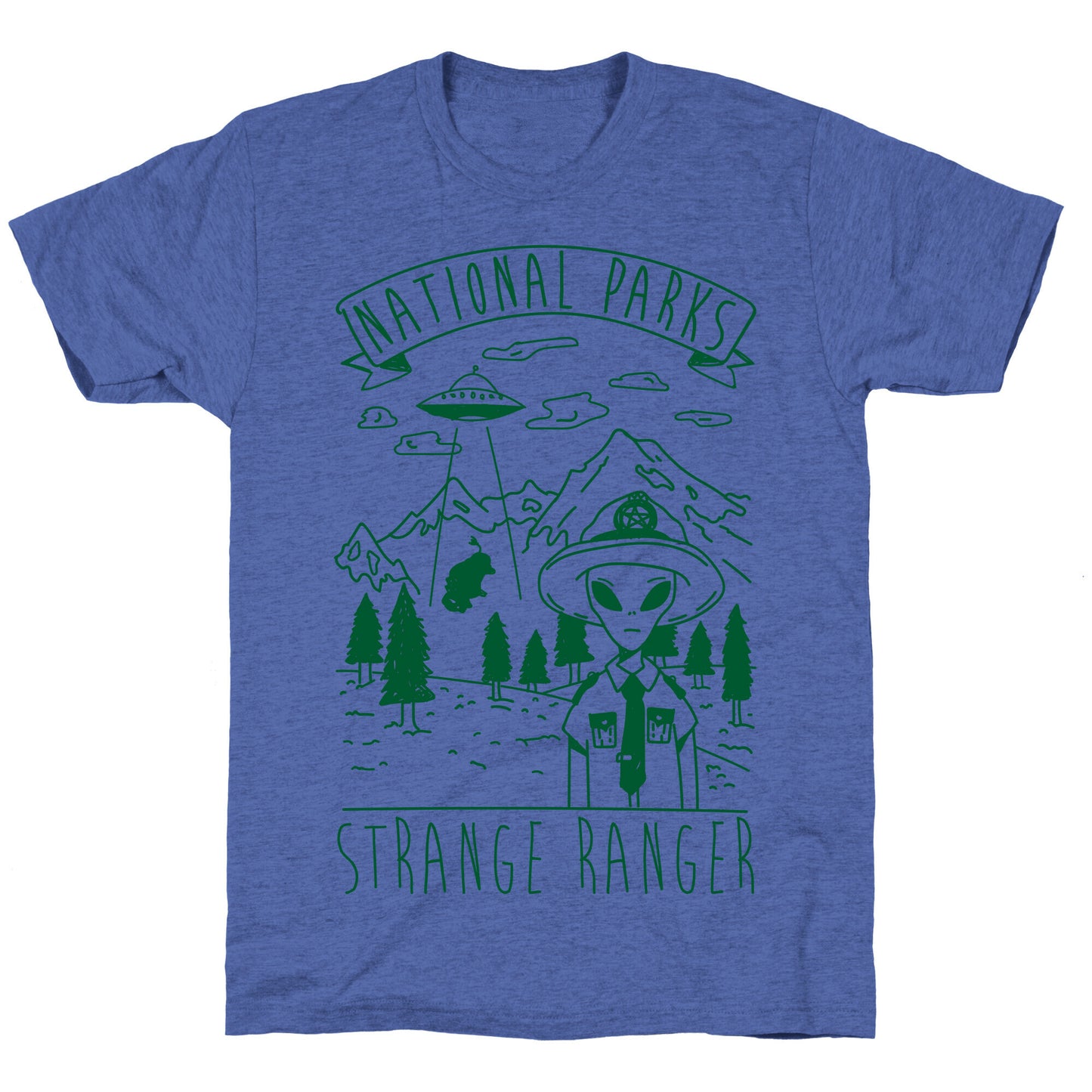 Strange Ranger Unisex Triblend Tee