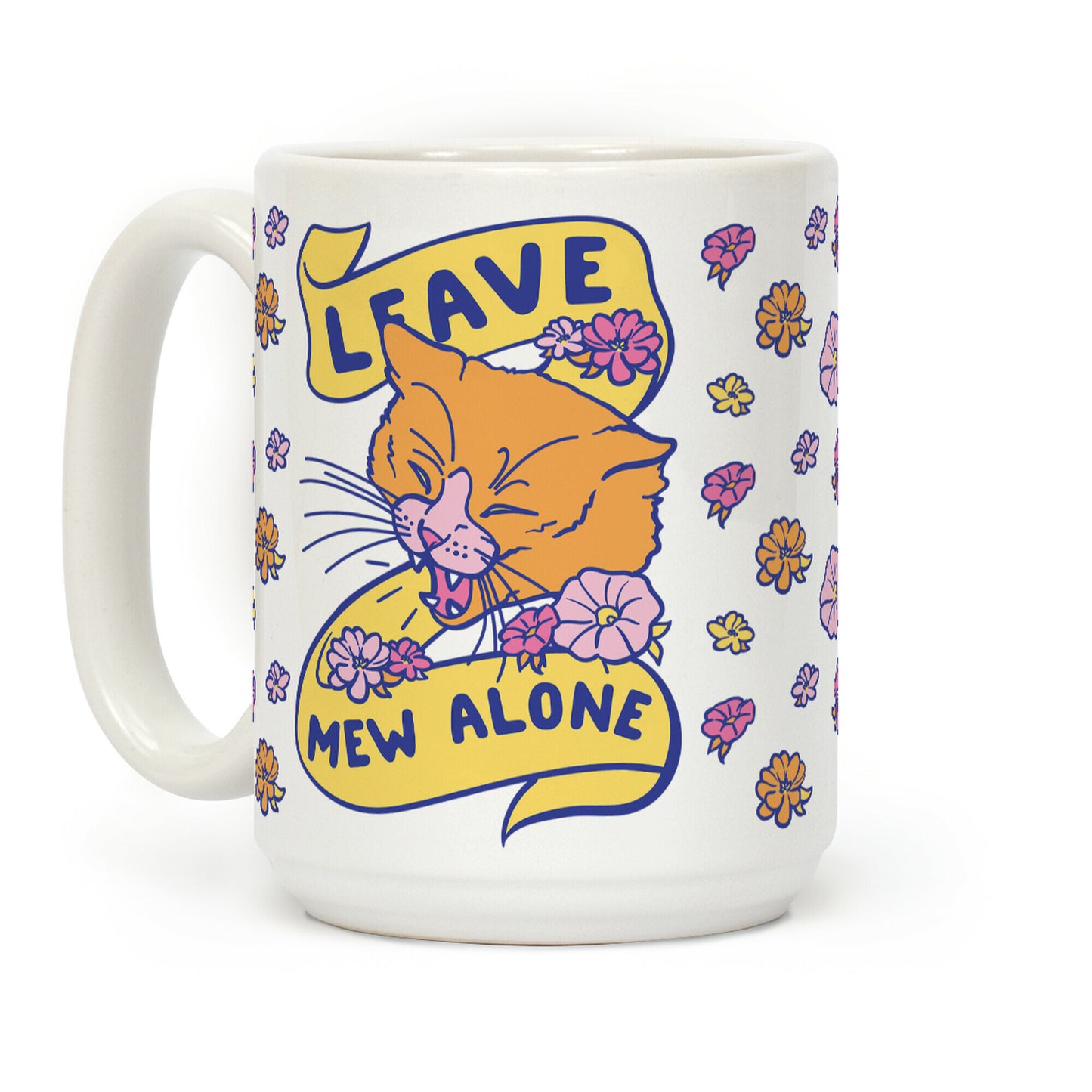 Leave Mew Alone Coffee Mug