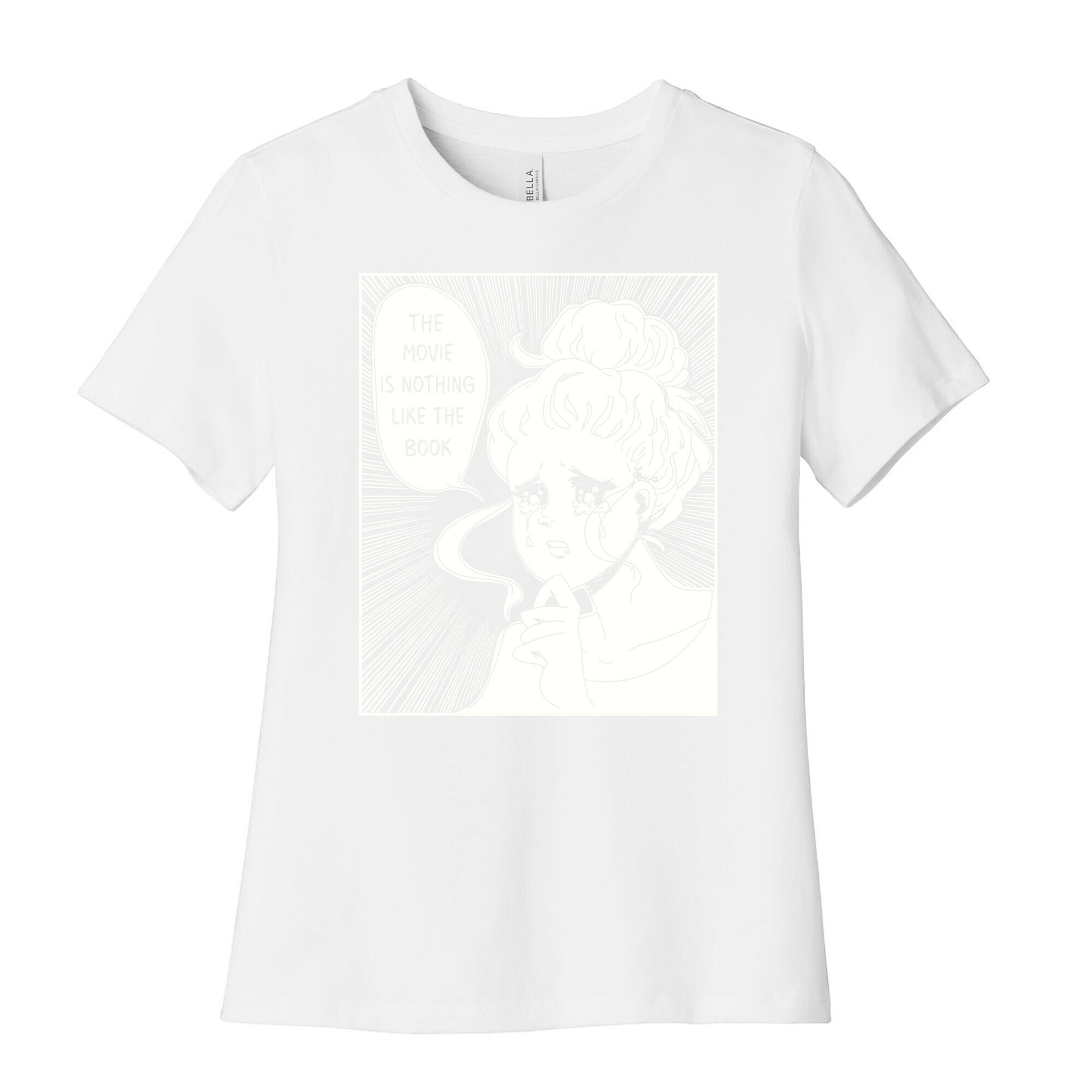 The Movie is Nothing Like The Book Women's Cotton Tee