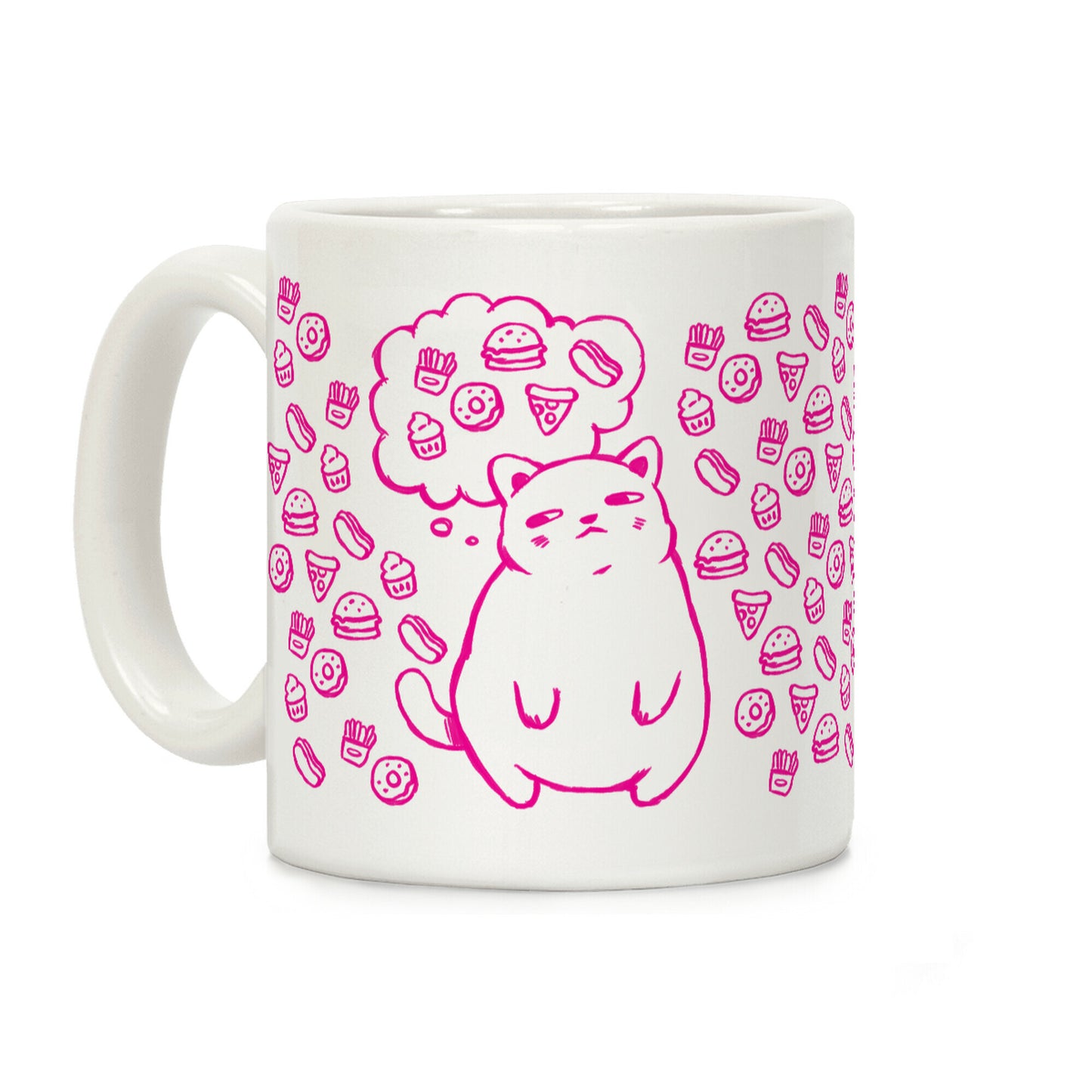 Tubby Cat Food Dreams Coffee Mug