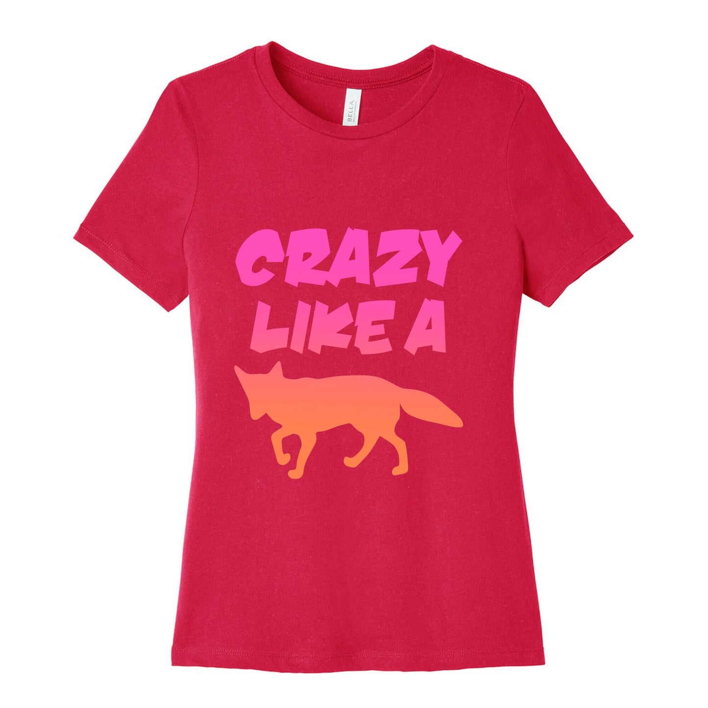 Crazy Like A Fox Women's Cotton Tee