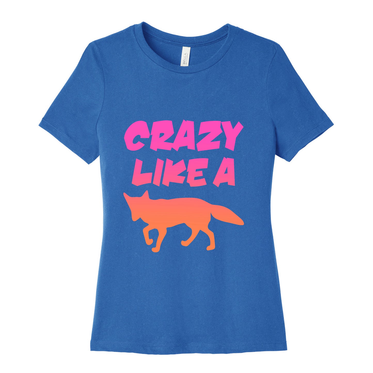 Crazy Like A Fox Women's Cotton Tee