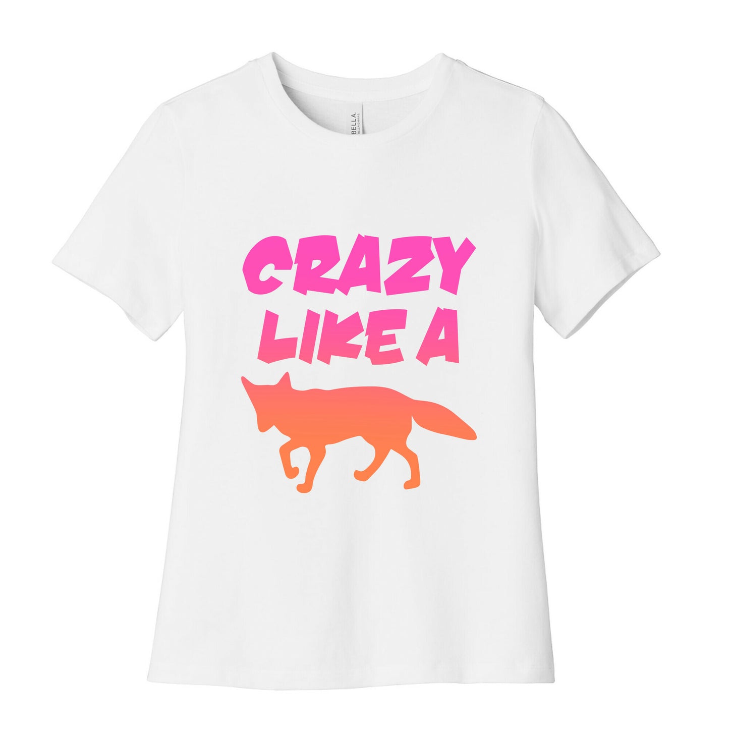 Crazy Like A Fox Women's Cotton Tee