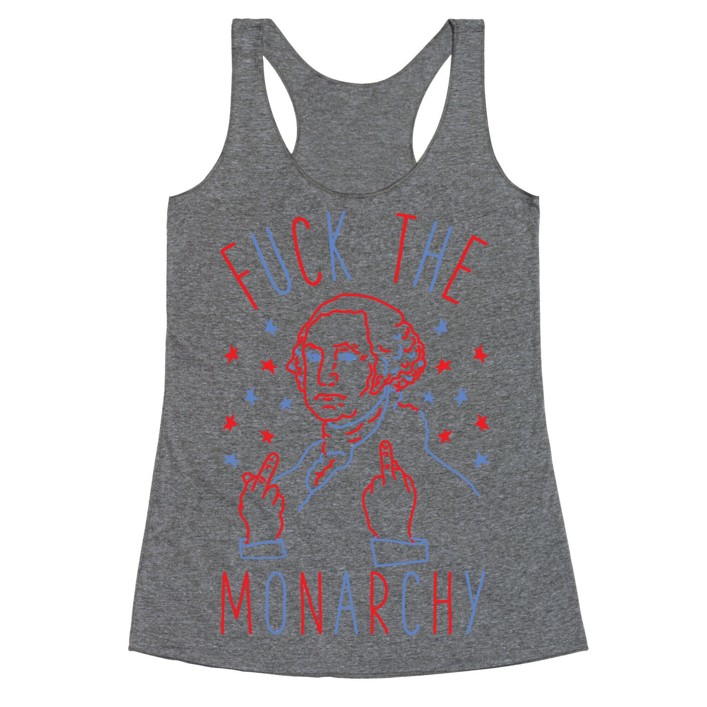 Fuck The Monarchy Racerback Tank