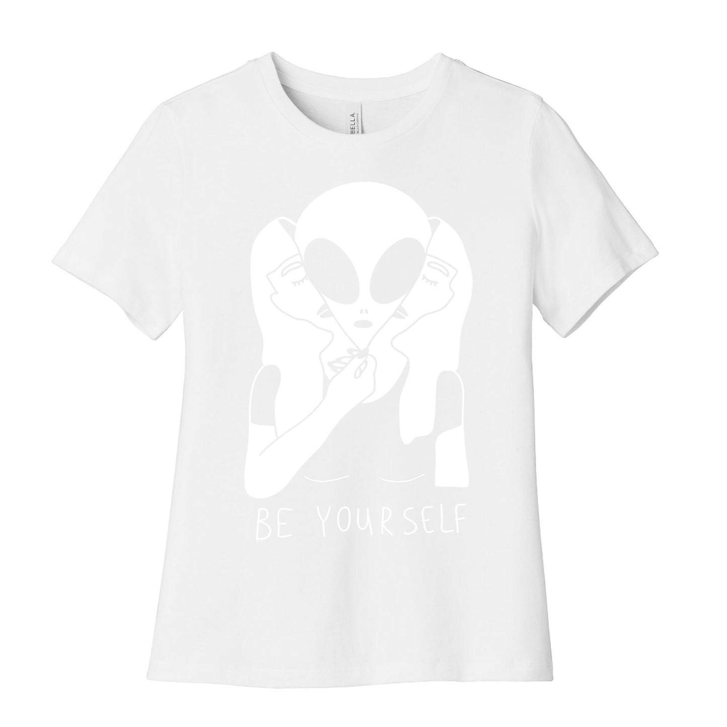 Be Yourself Alien Women's Cotton Tee