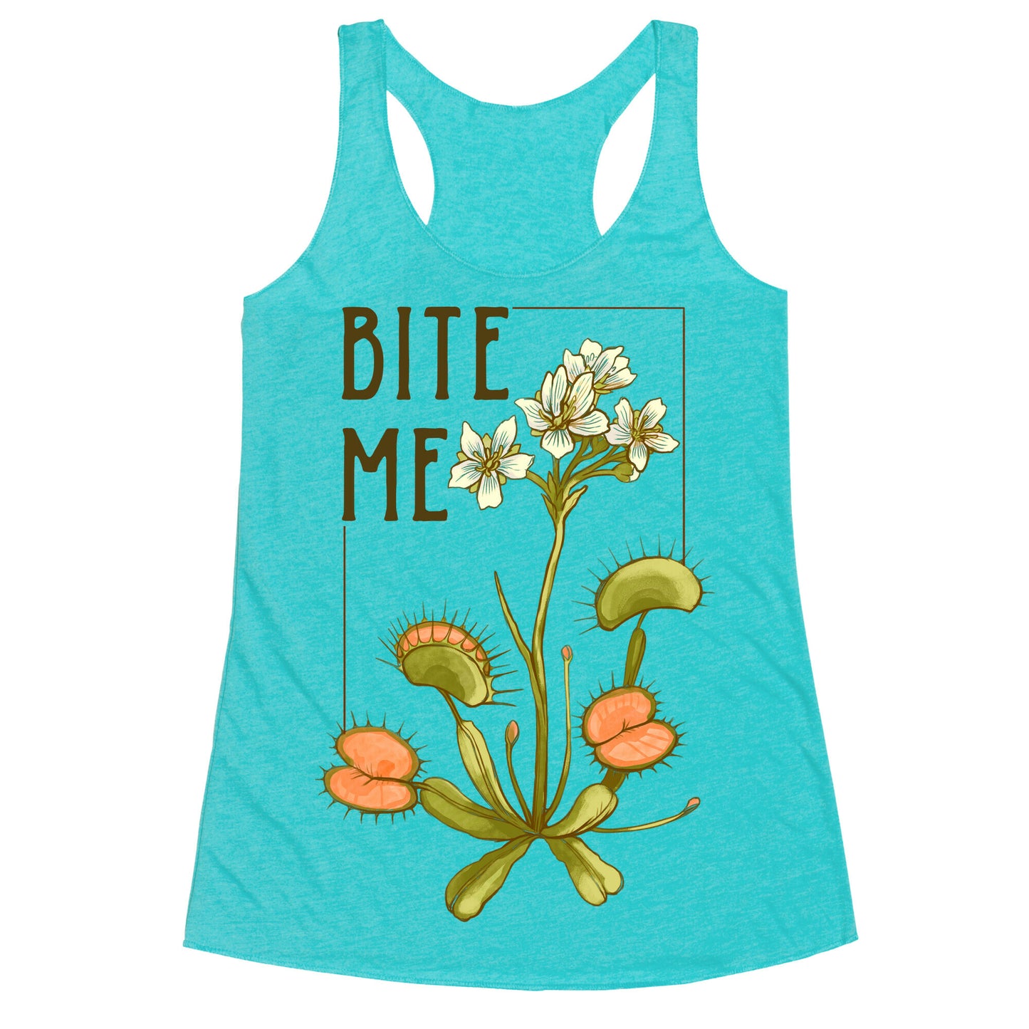 Bite Me Venus Flytrap Racerback Tank