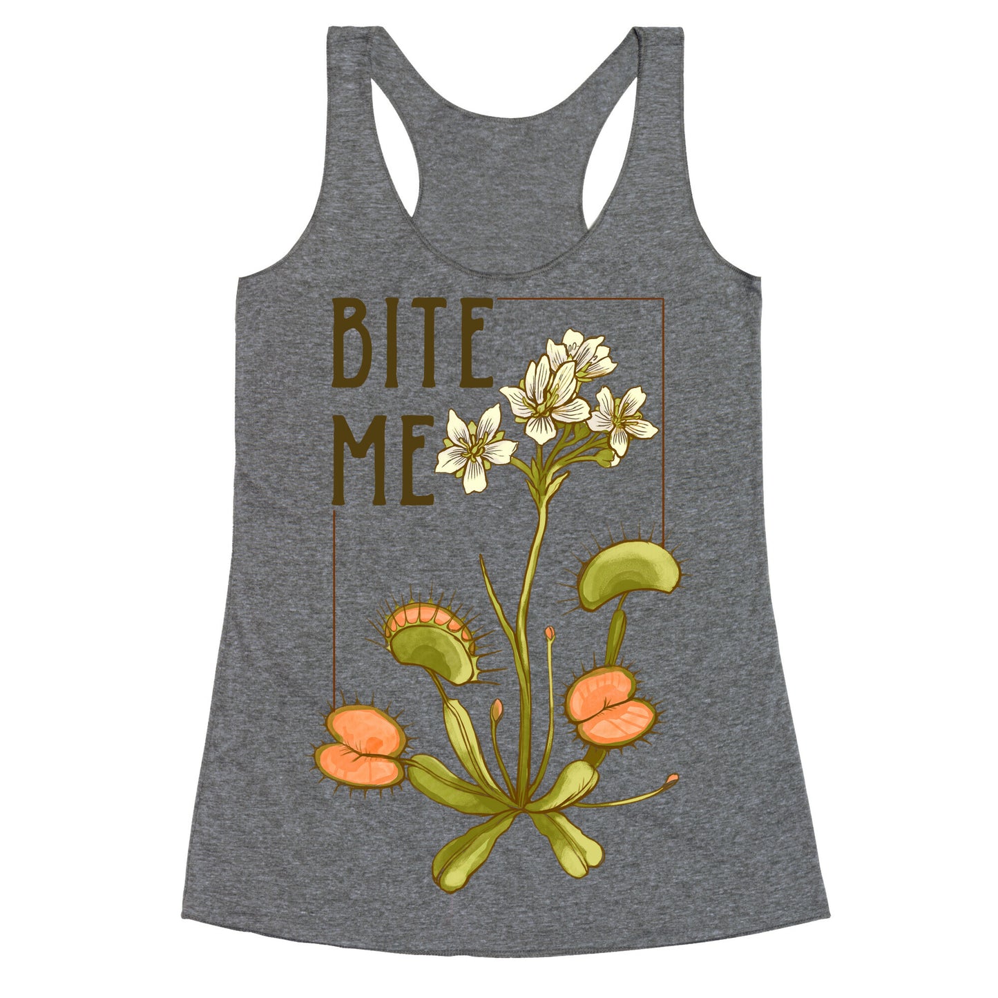 Bite Me Venus Flytrap Racerback Tank