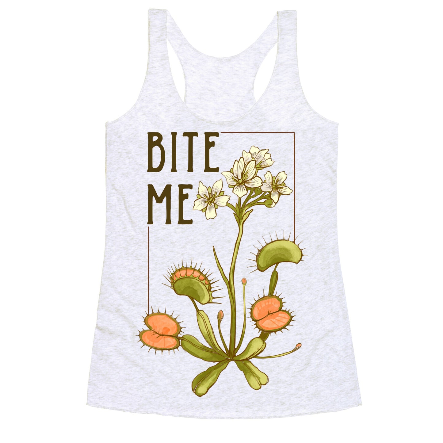 Bite Me Venus Flytrap Racerback Tank