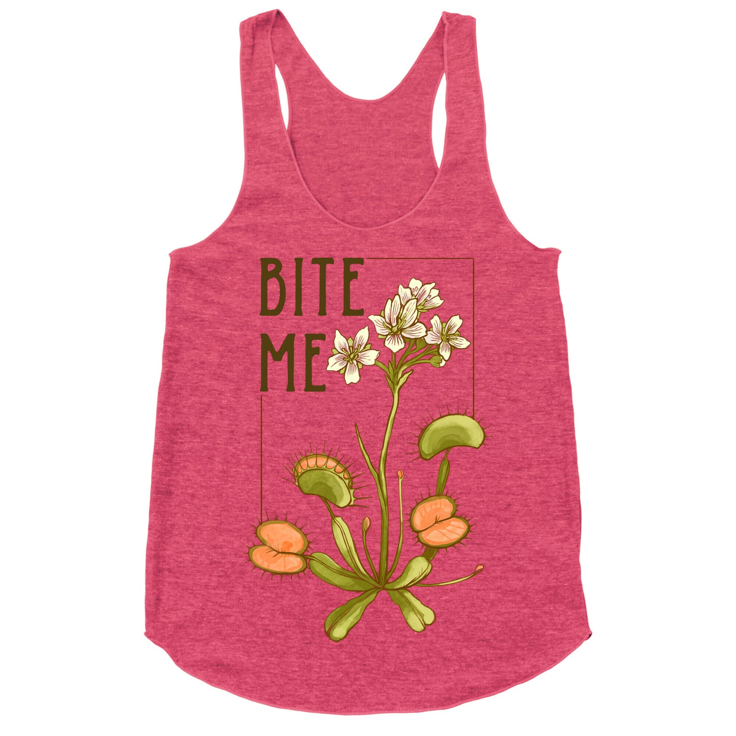Bite Me Venus Flytrap Racerback Tank
