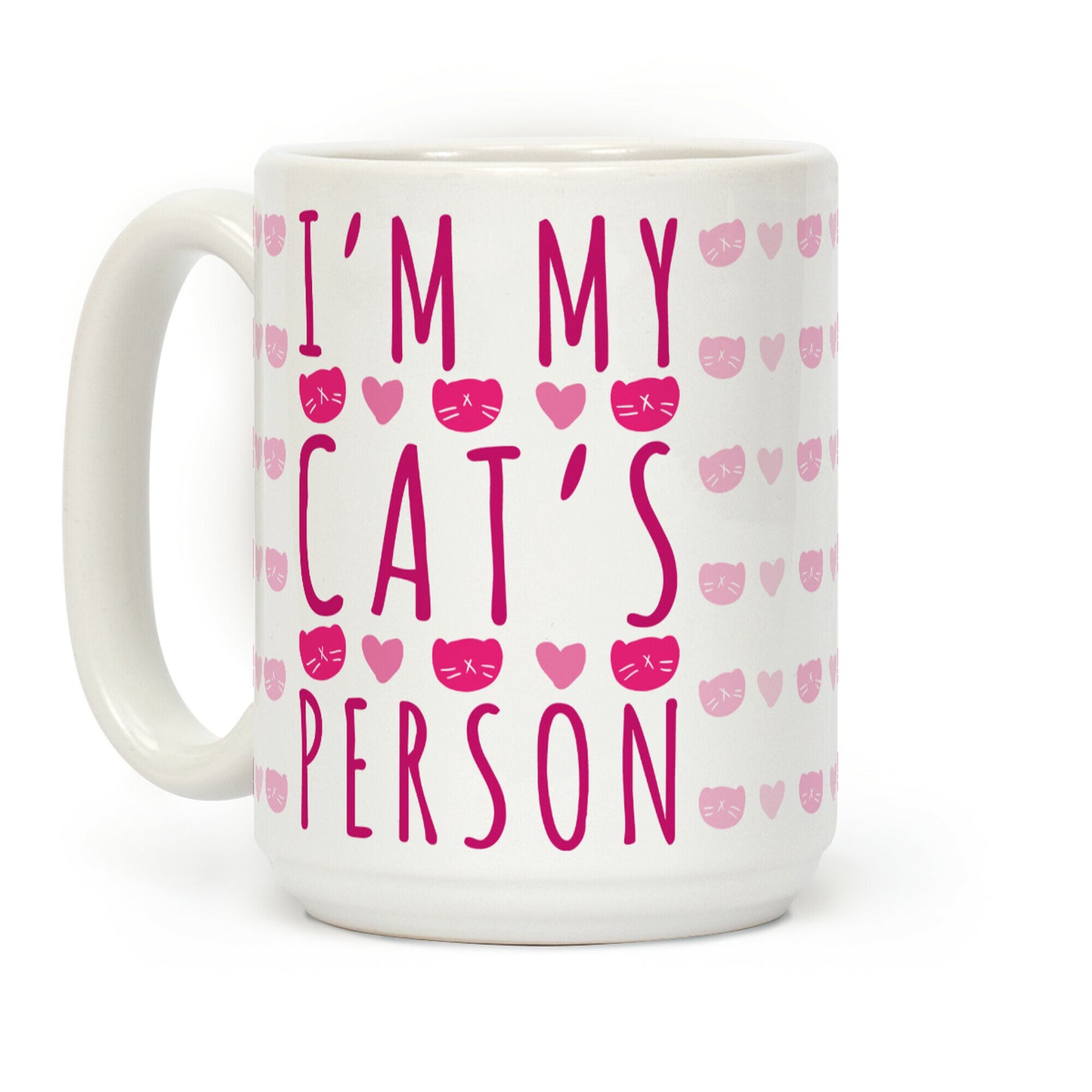 I'm My Cat's Person Coffee Mug