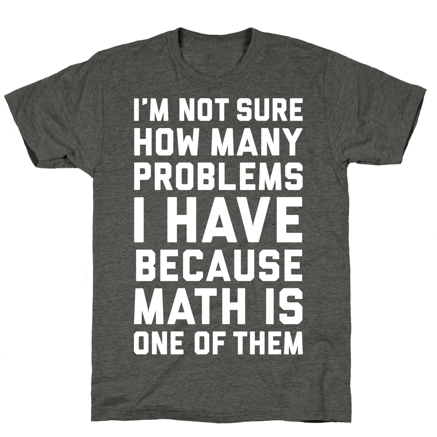 Math Problems Unisex Triblend Tee