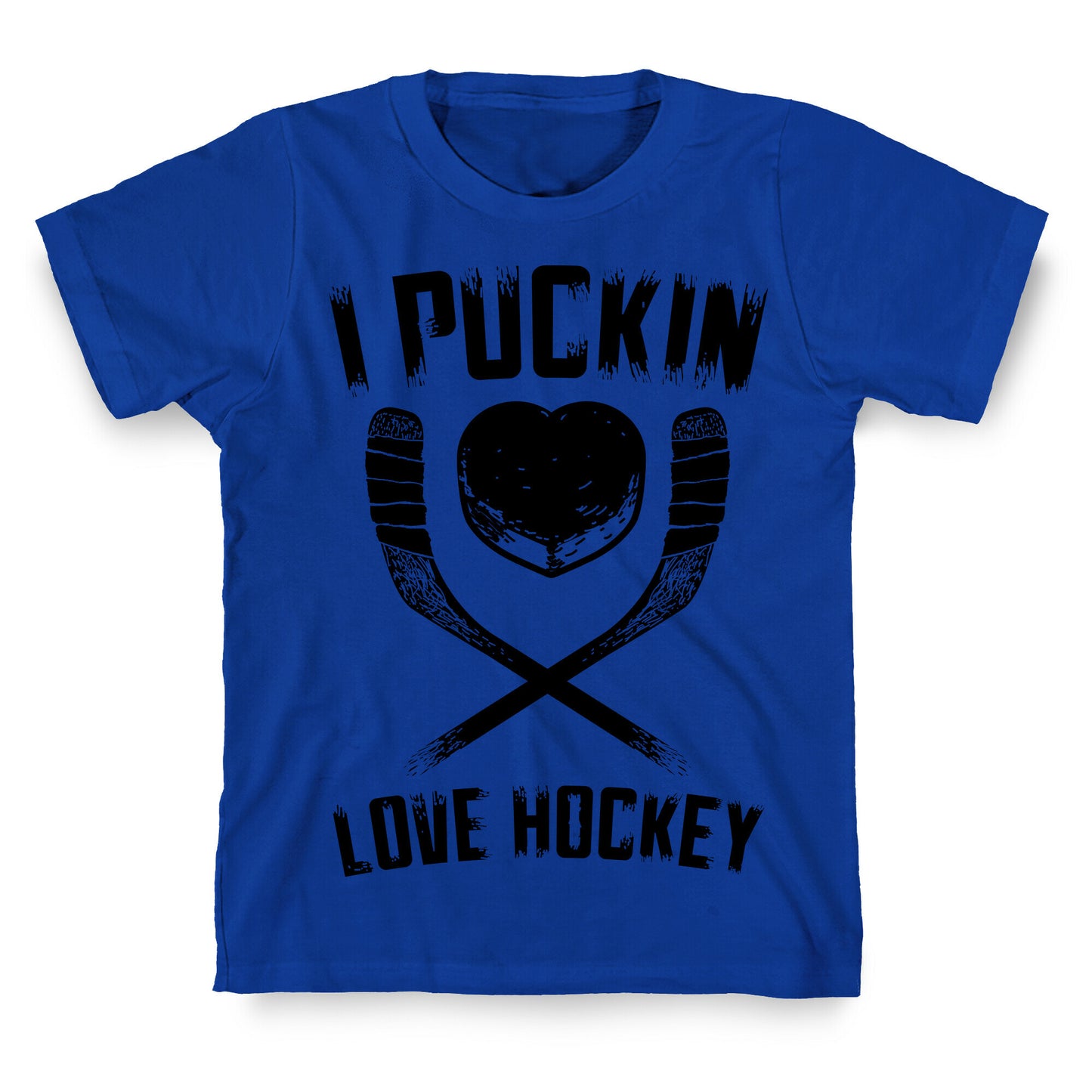 I Puckin Love Hockey T-Shirt