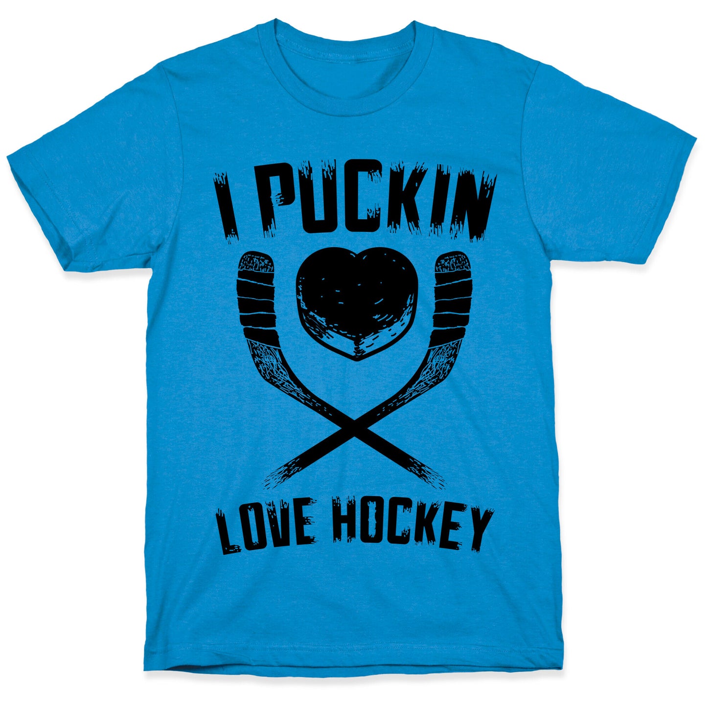 I Puckin Love Hockey T-Shirt