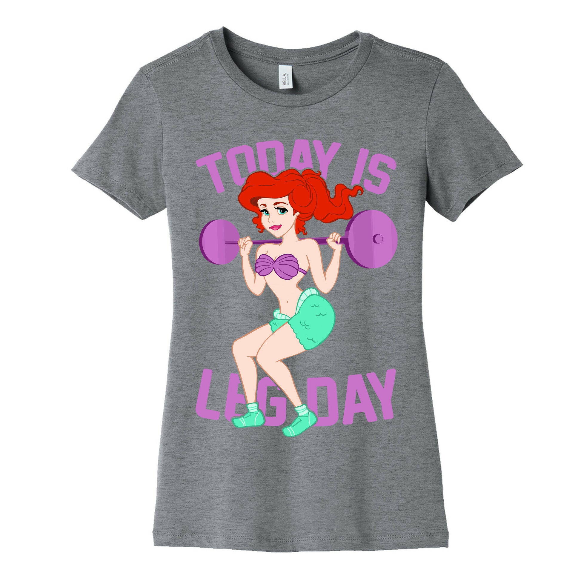 Today Is Leg Day Women's Cotton Tee
