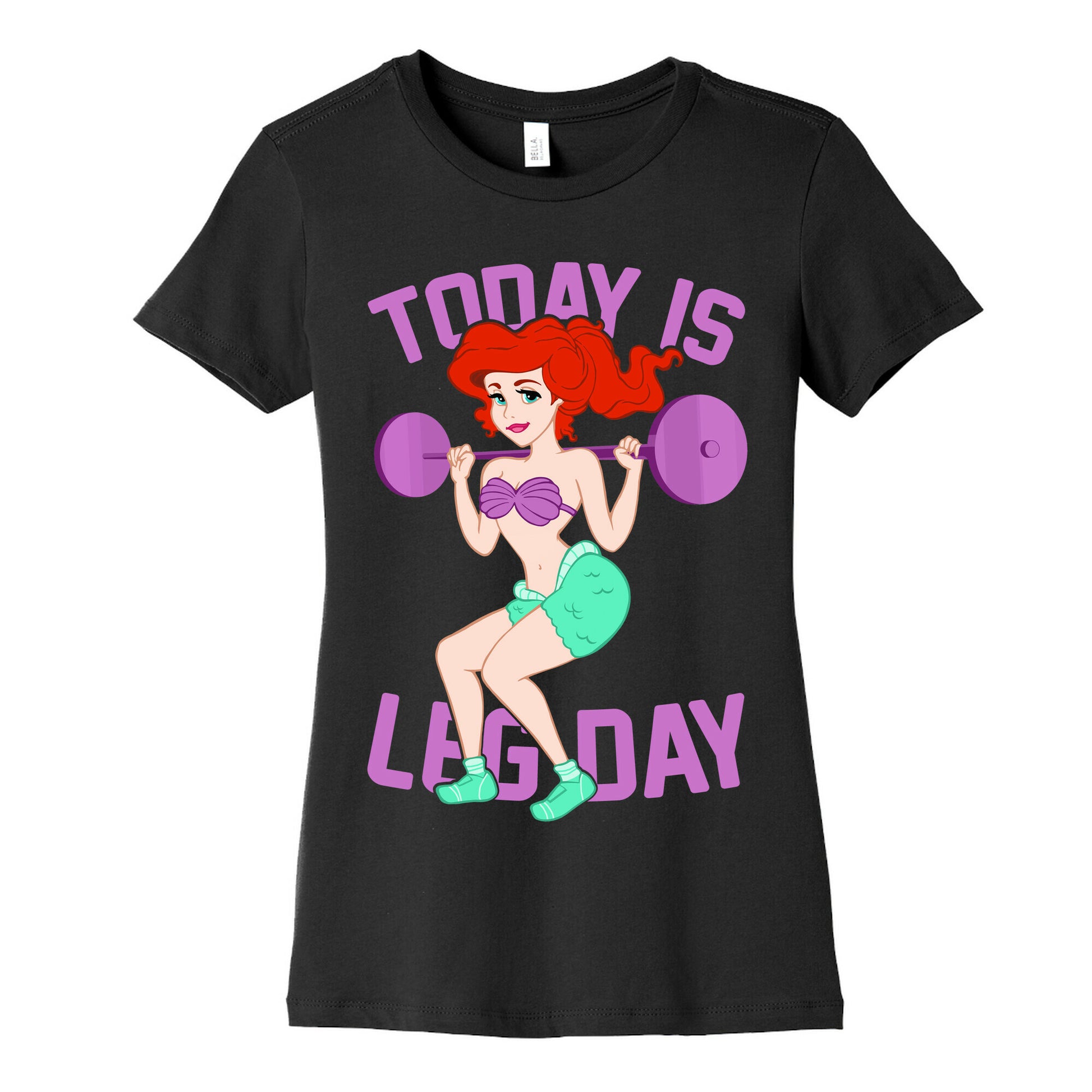 Today Is Leg Day Women's Cotton Tee
