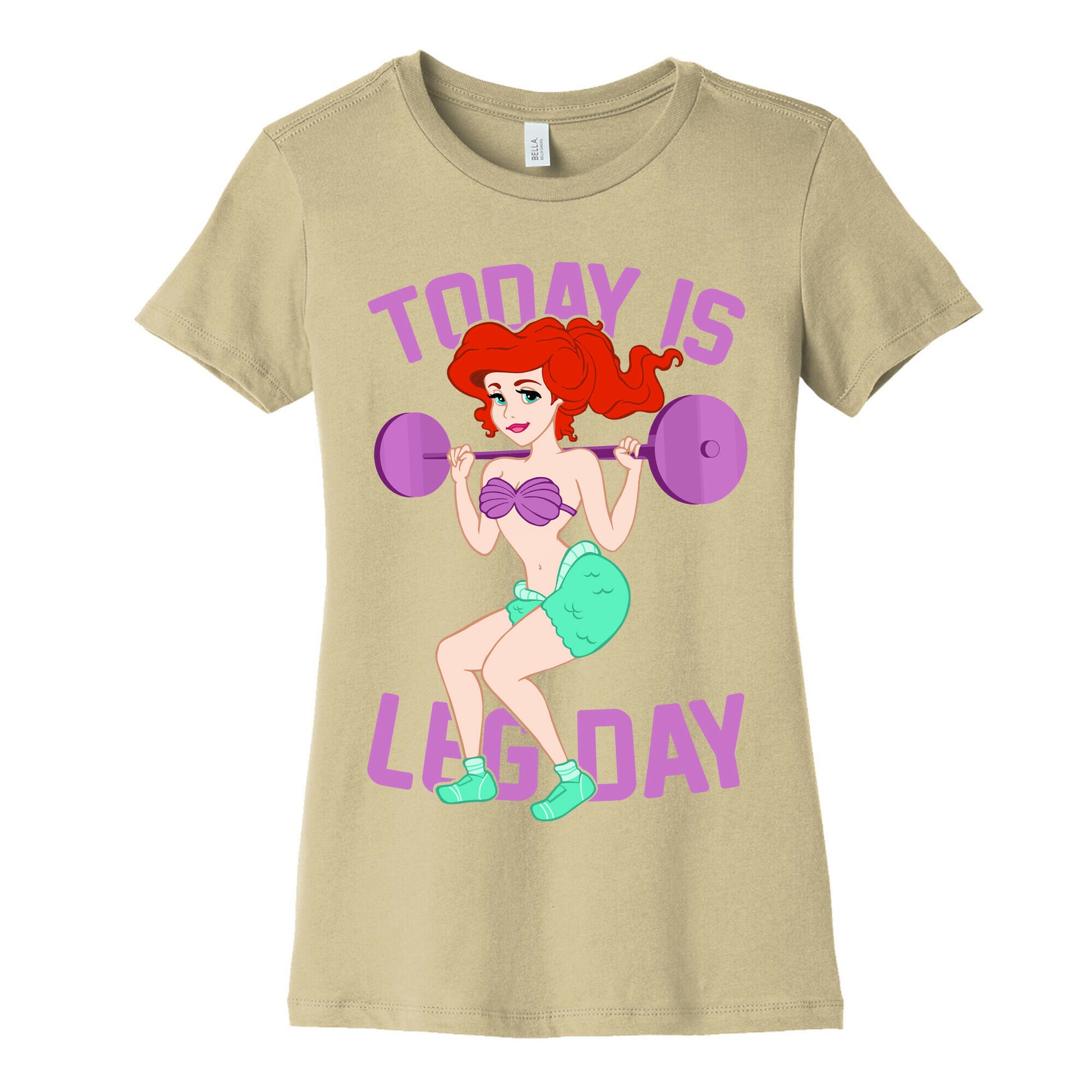Today Is Leg Day Women's Cotton Tee