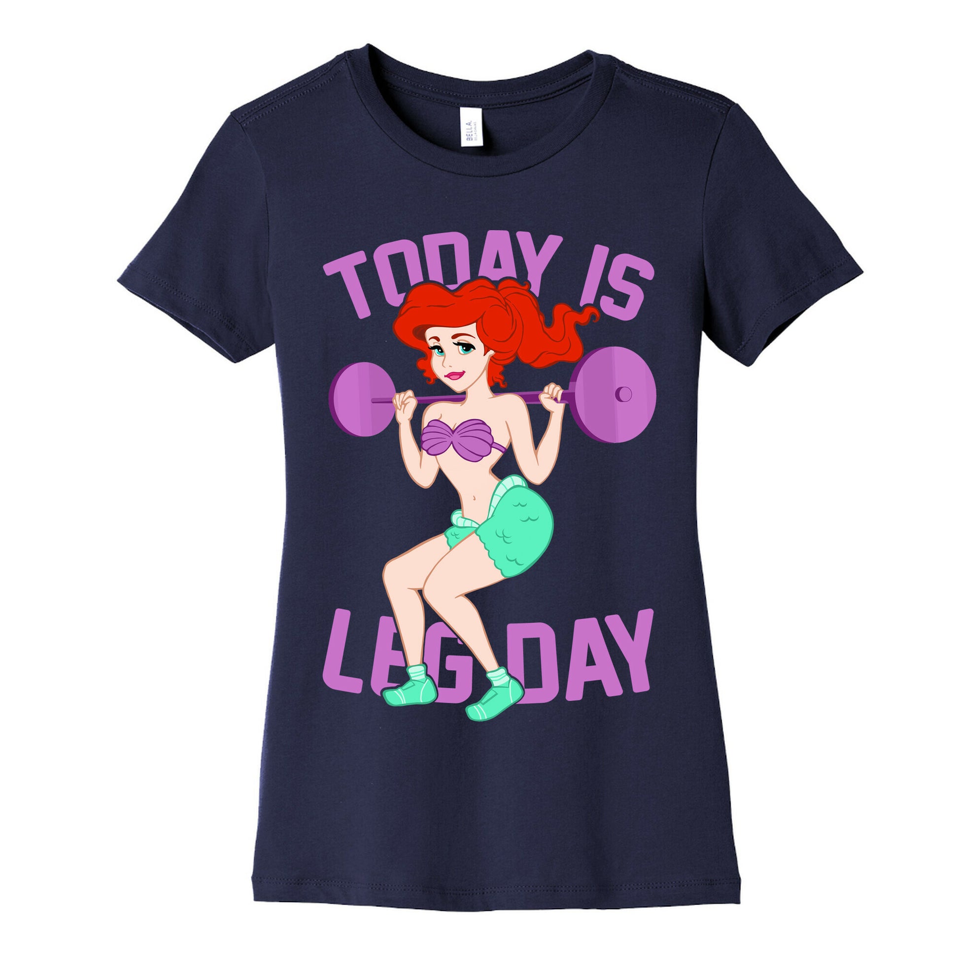 Today Is Leg Day Women's Cotton Tee