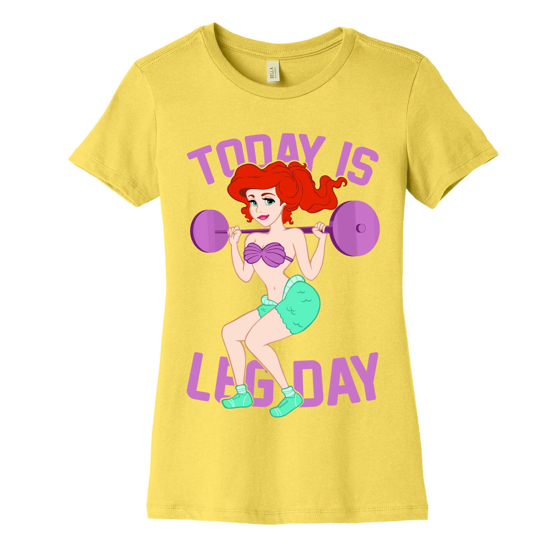 Today Is Leg Day Women's Cotton Tee