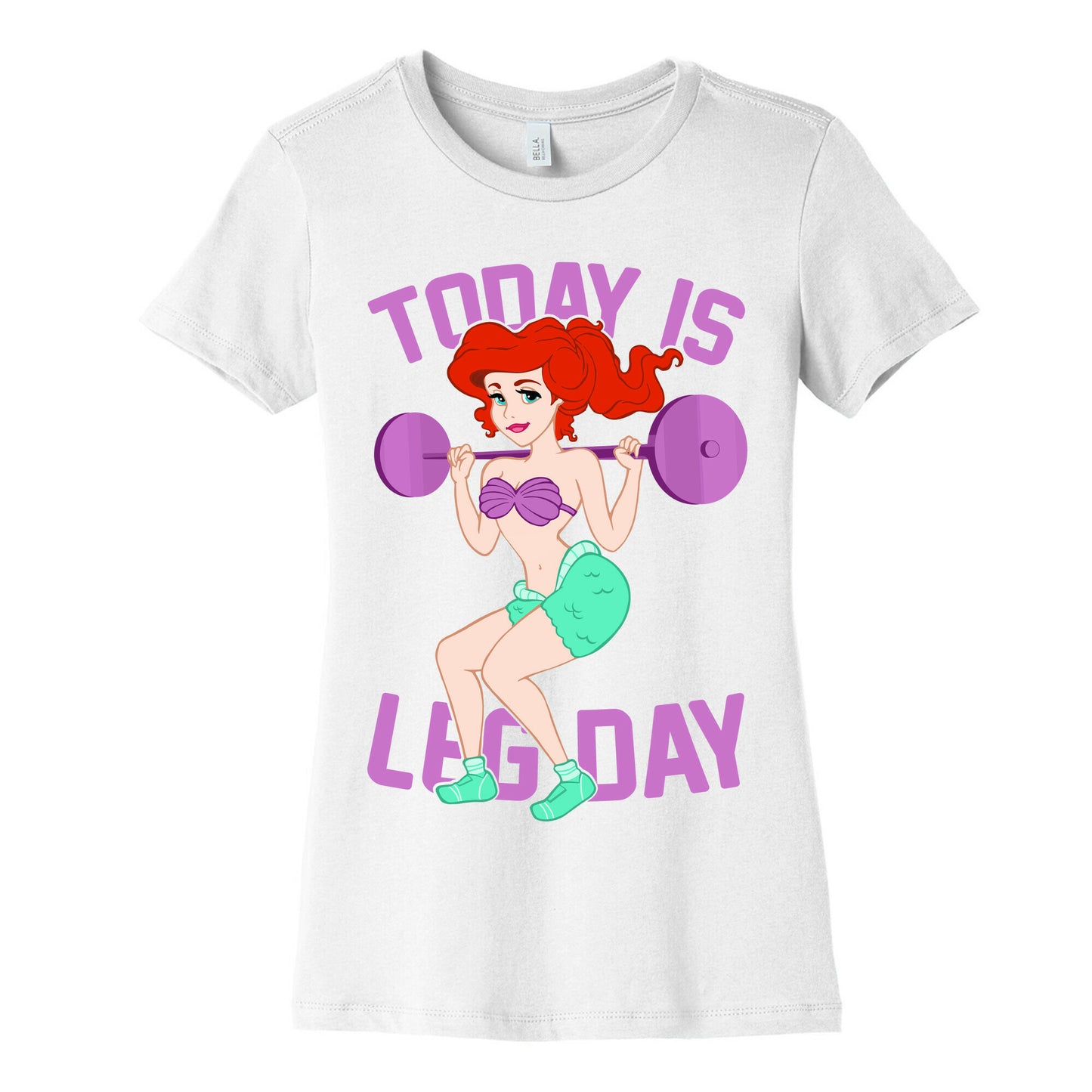 Today Is Leg Day Women's Cotton Tee